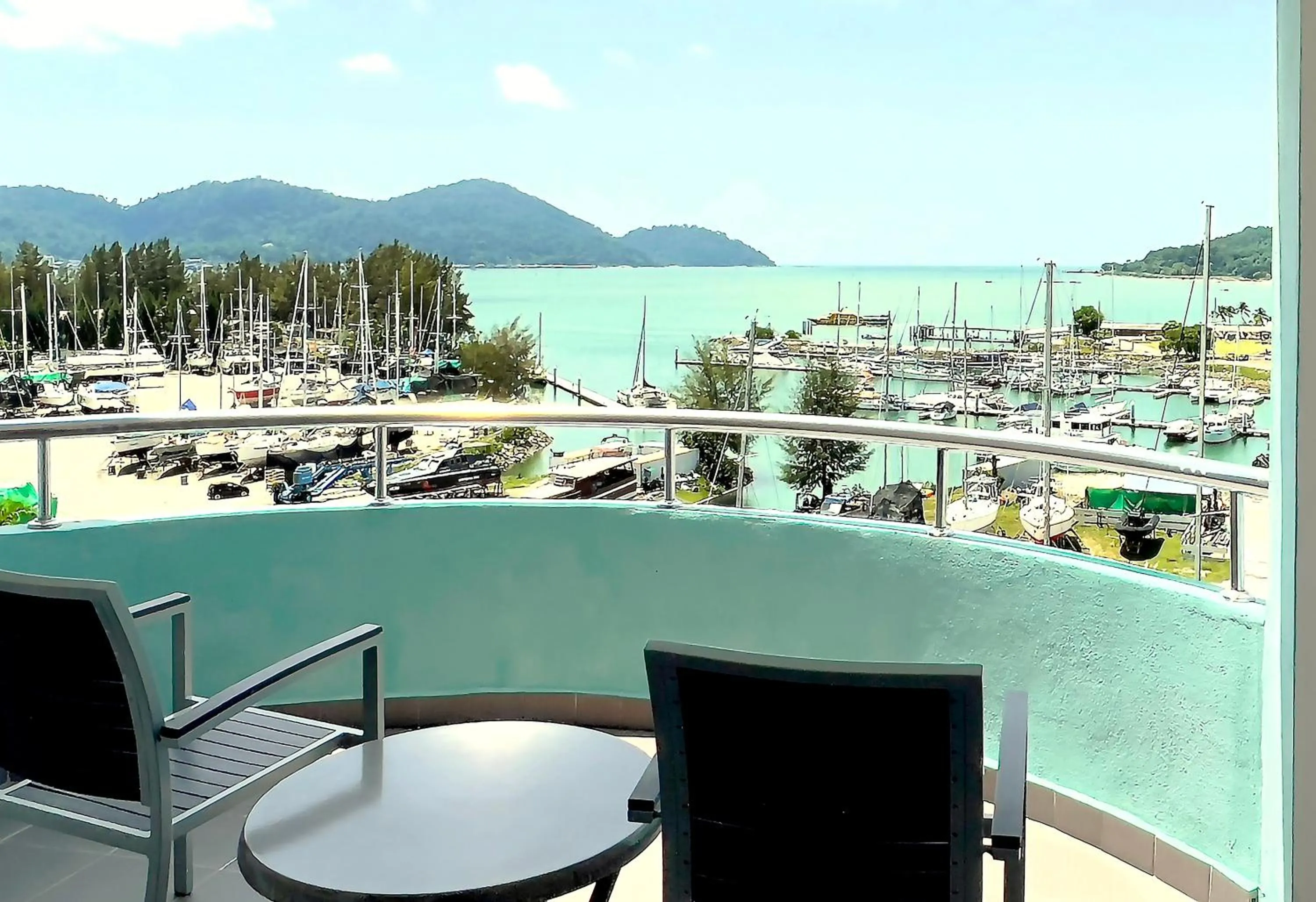 Mountain view in Marina Island Pangkor Resort & Hotel