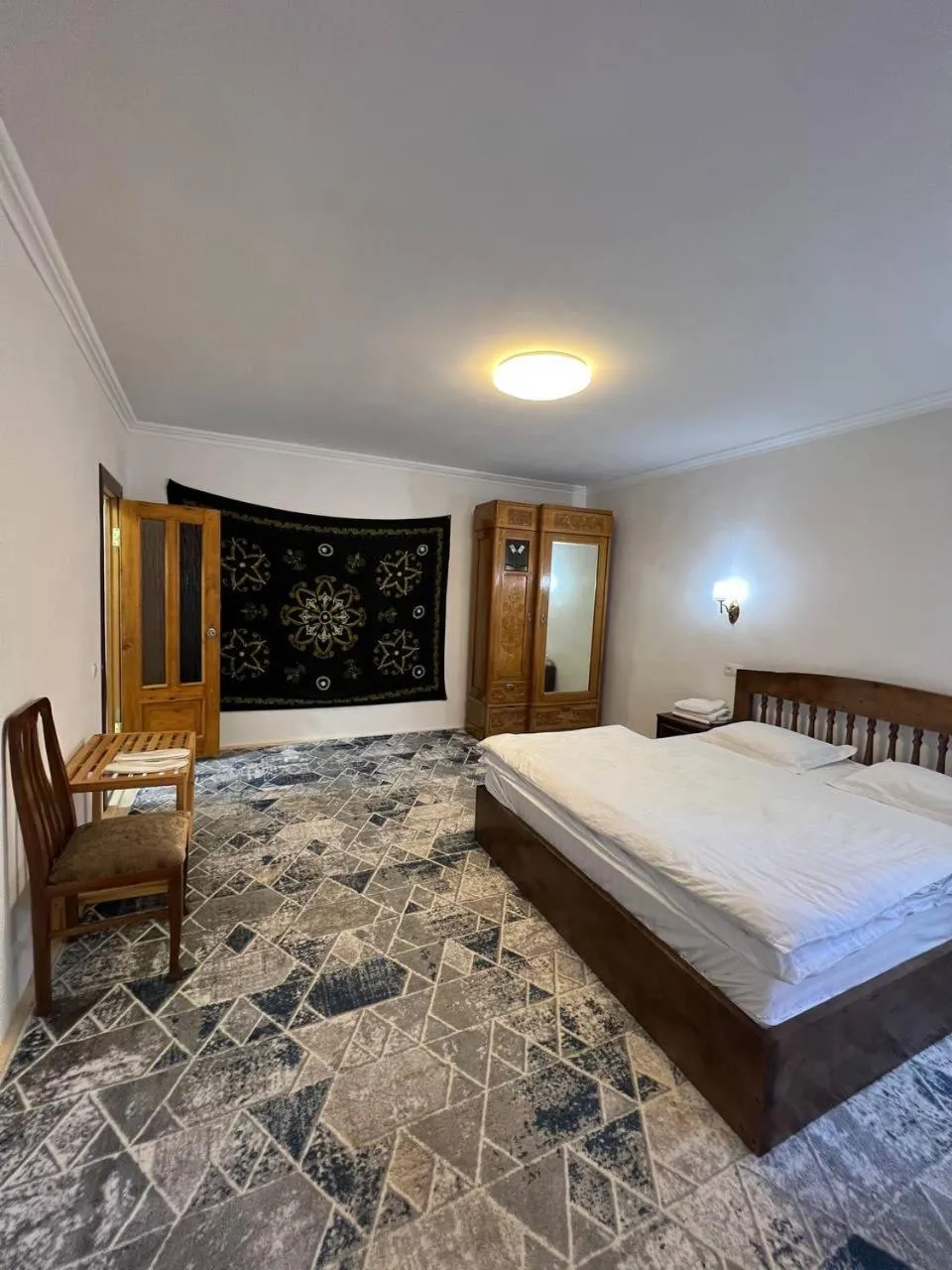 Bed in Hotel Legende