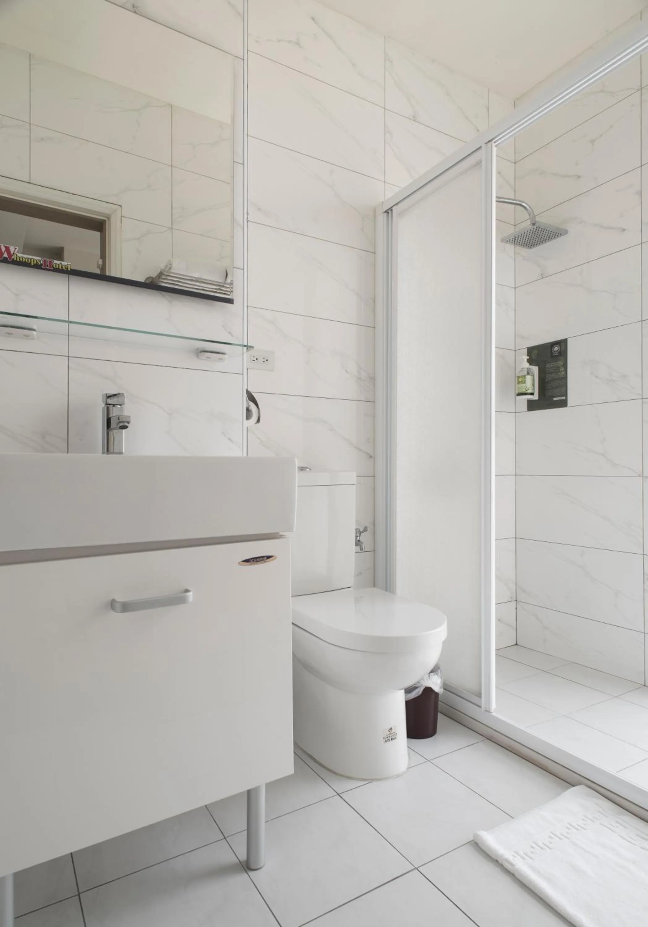 Bathroom in Whoops Hotel