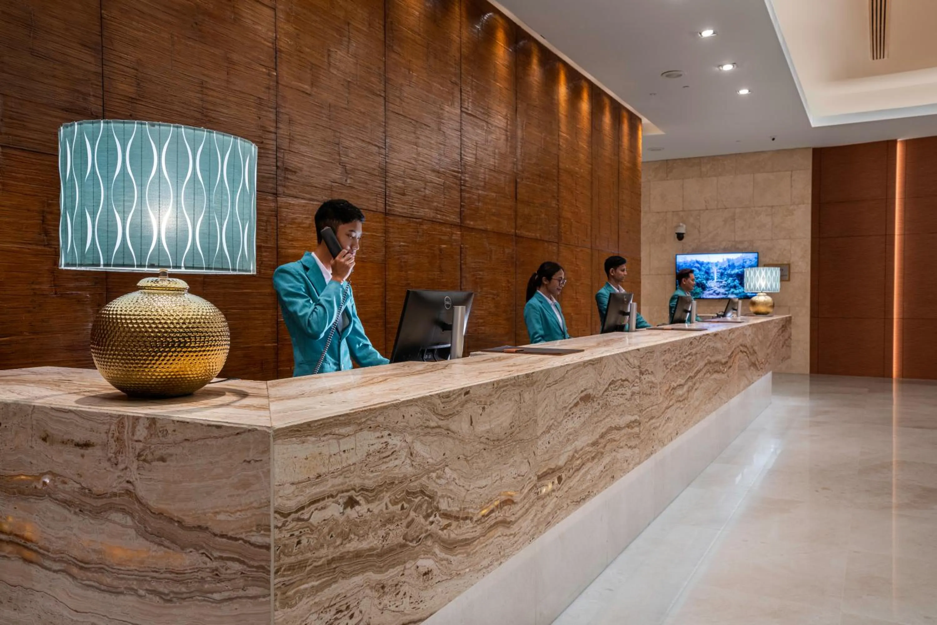 Lobby or reception in St Giles Boulevard