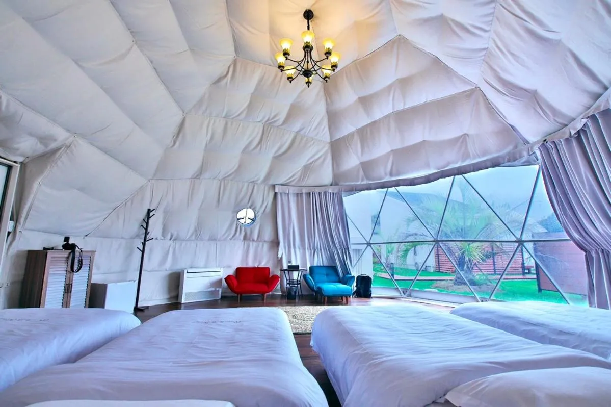 Bed in Ducale Garden Hotel Kujukuri