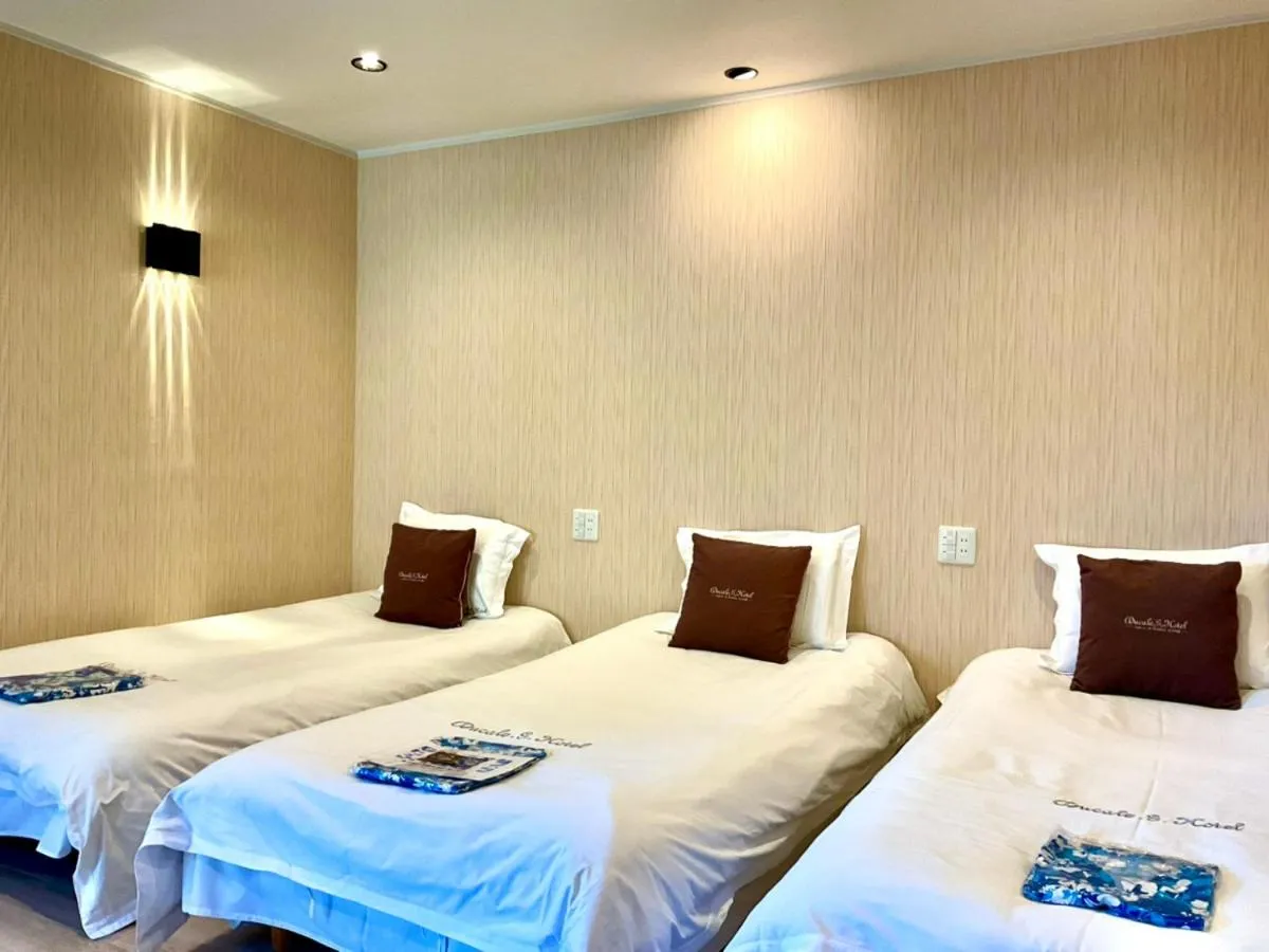 Bed in Ducale Garden Hotel Kujukuri