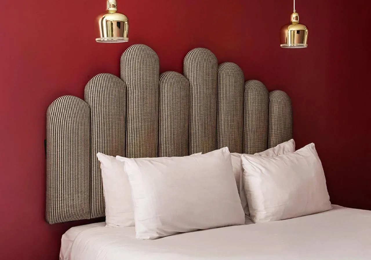 Bedroom, Bed in Hotel Paradis