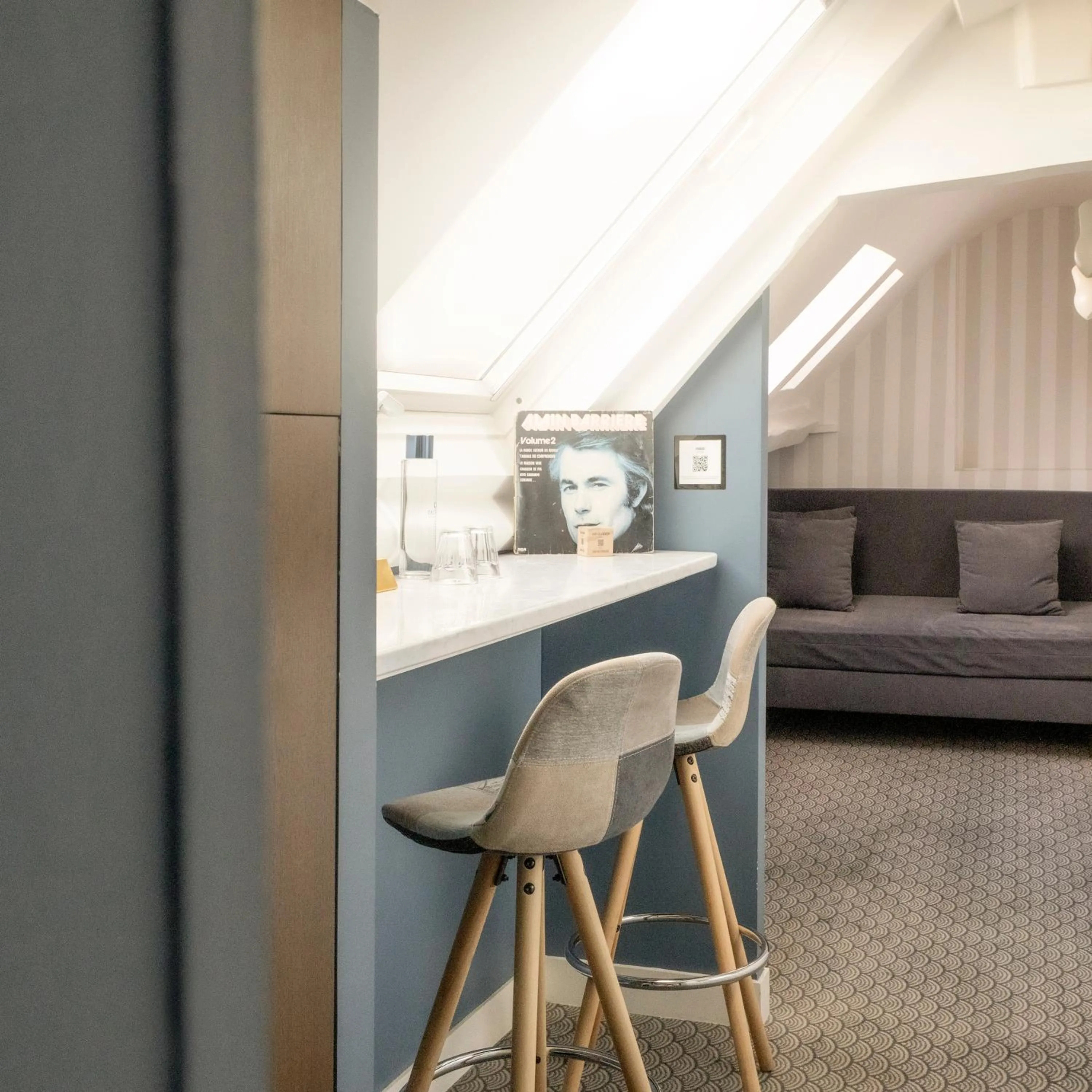 Bedroom in Hotel Paradis