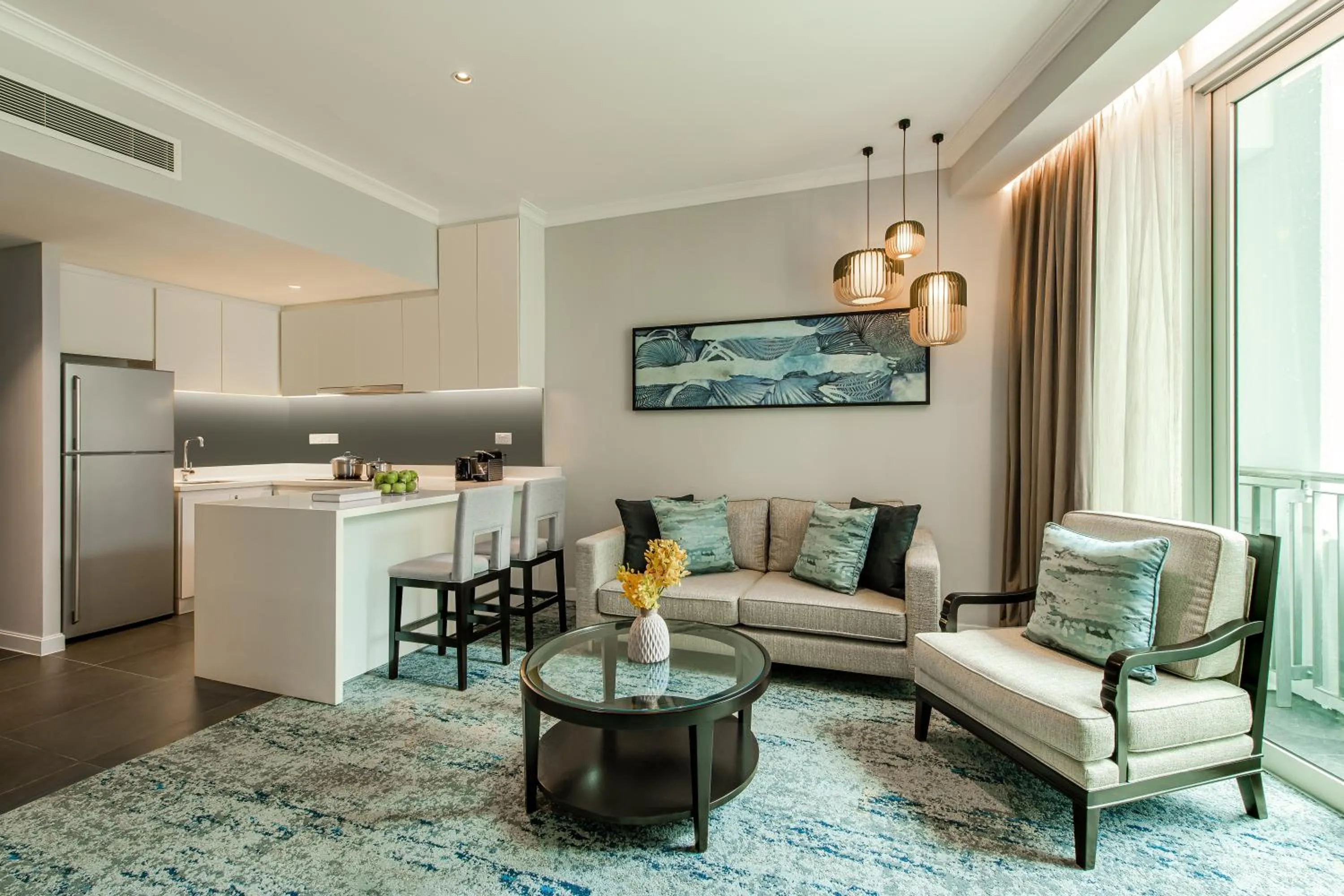 Kitchen or kitchenette in Ascott Kuala Lumpur