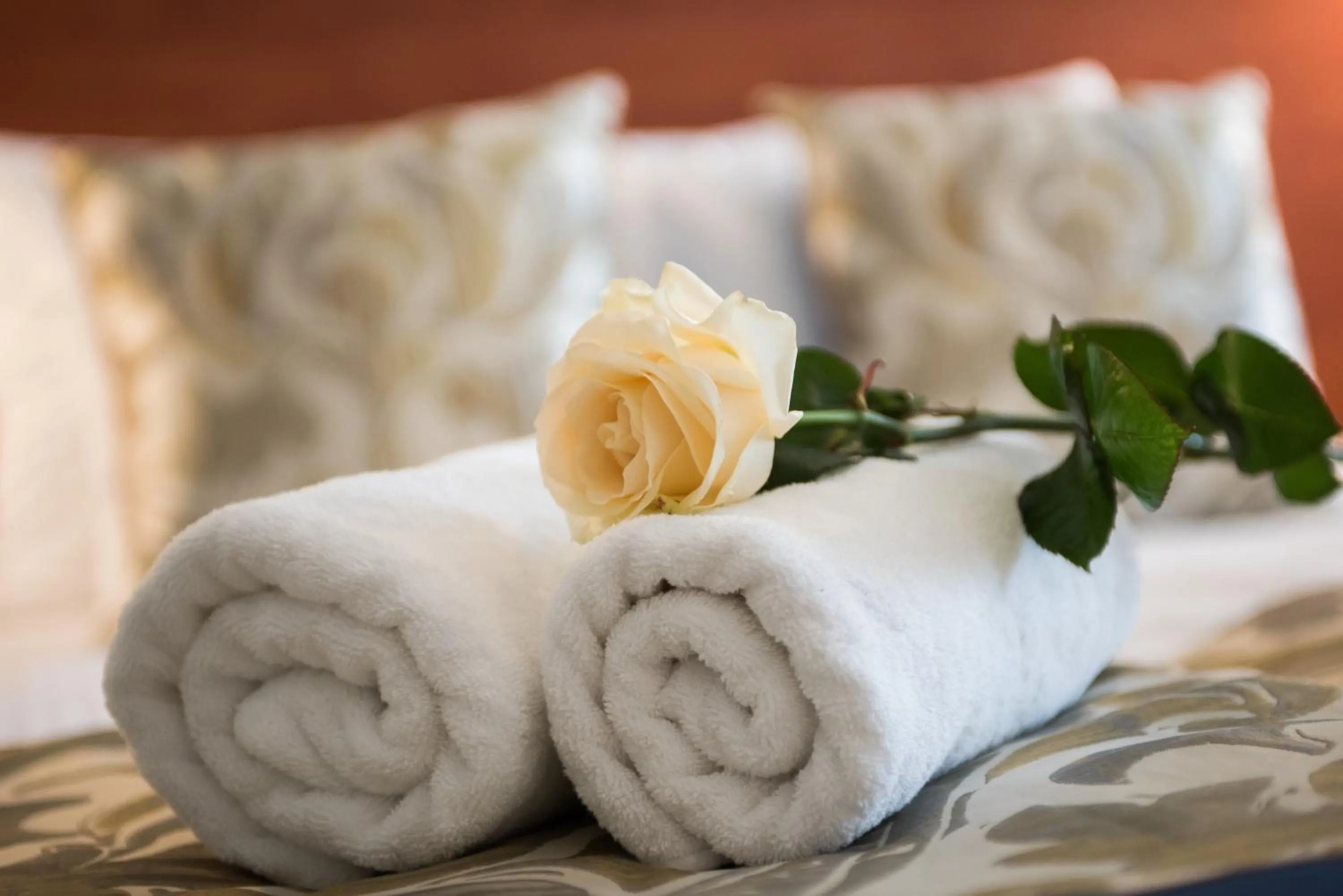 Bed in Abidar Hotel Spa & Wellness