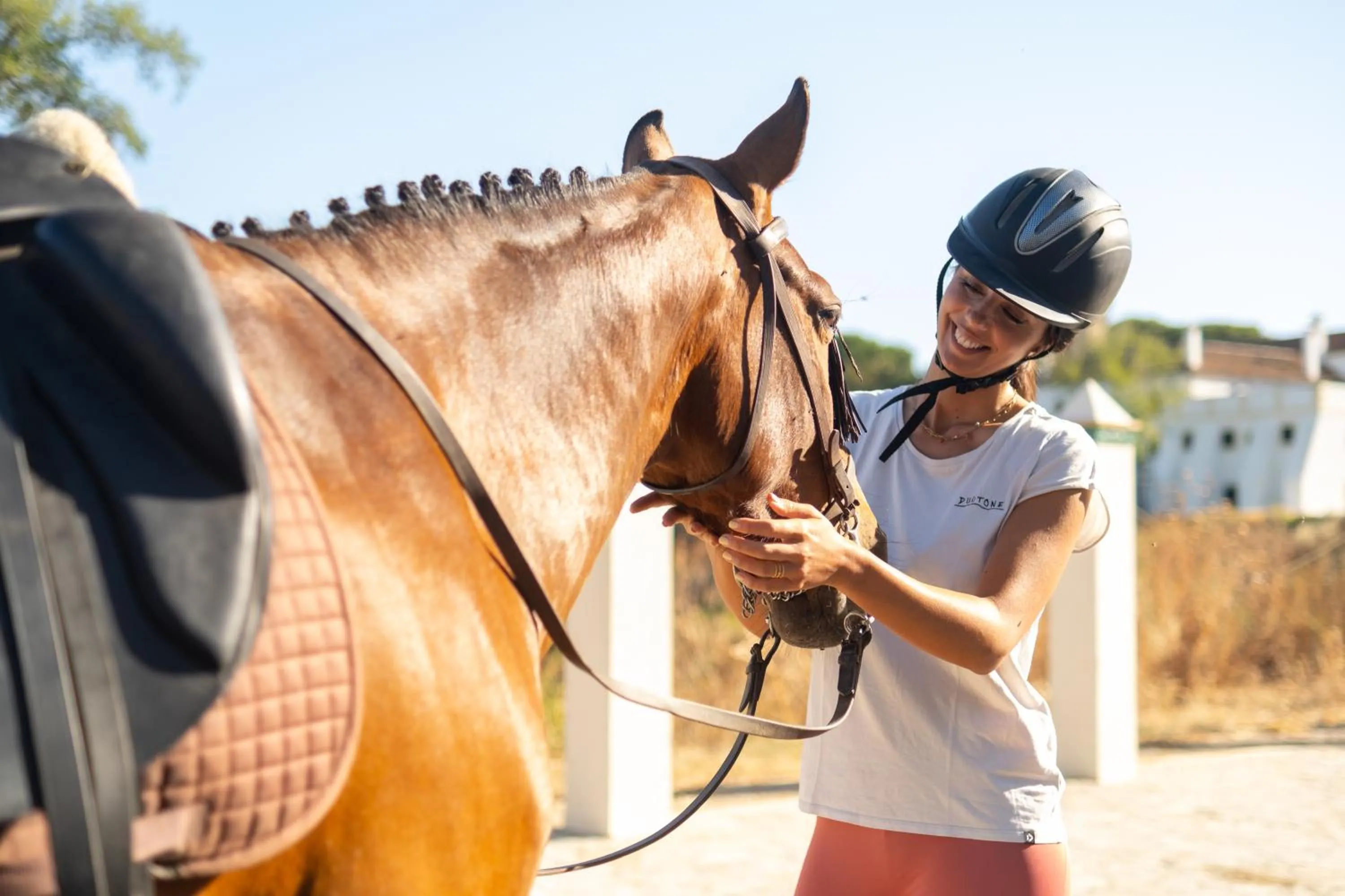 Horse-riding in La Almoraima Hotel