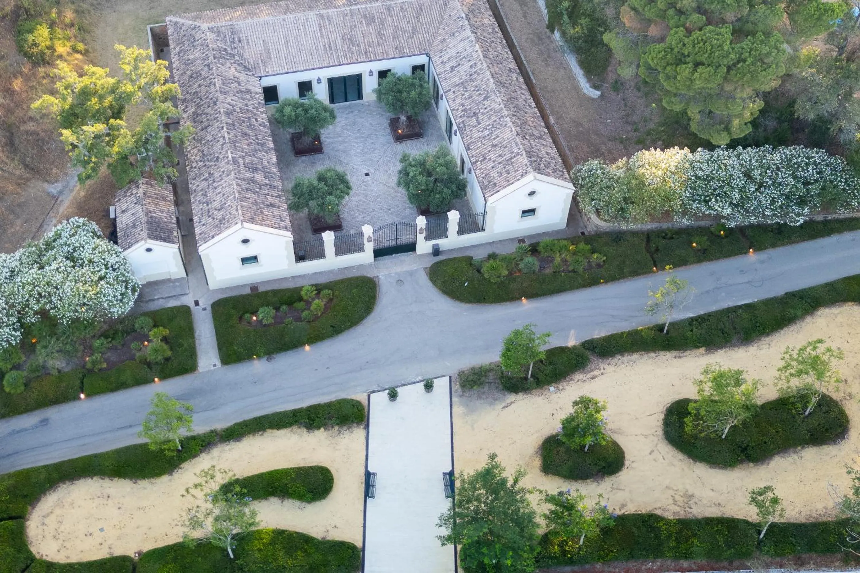 Property building in La Almoraima Hotel