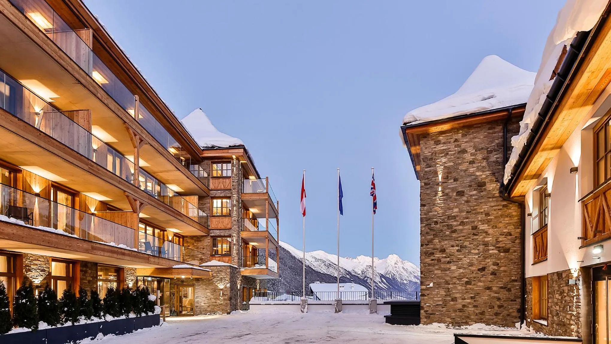 Facade/entrance in Mountain Spa Residences