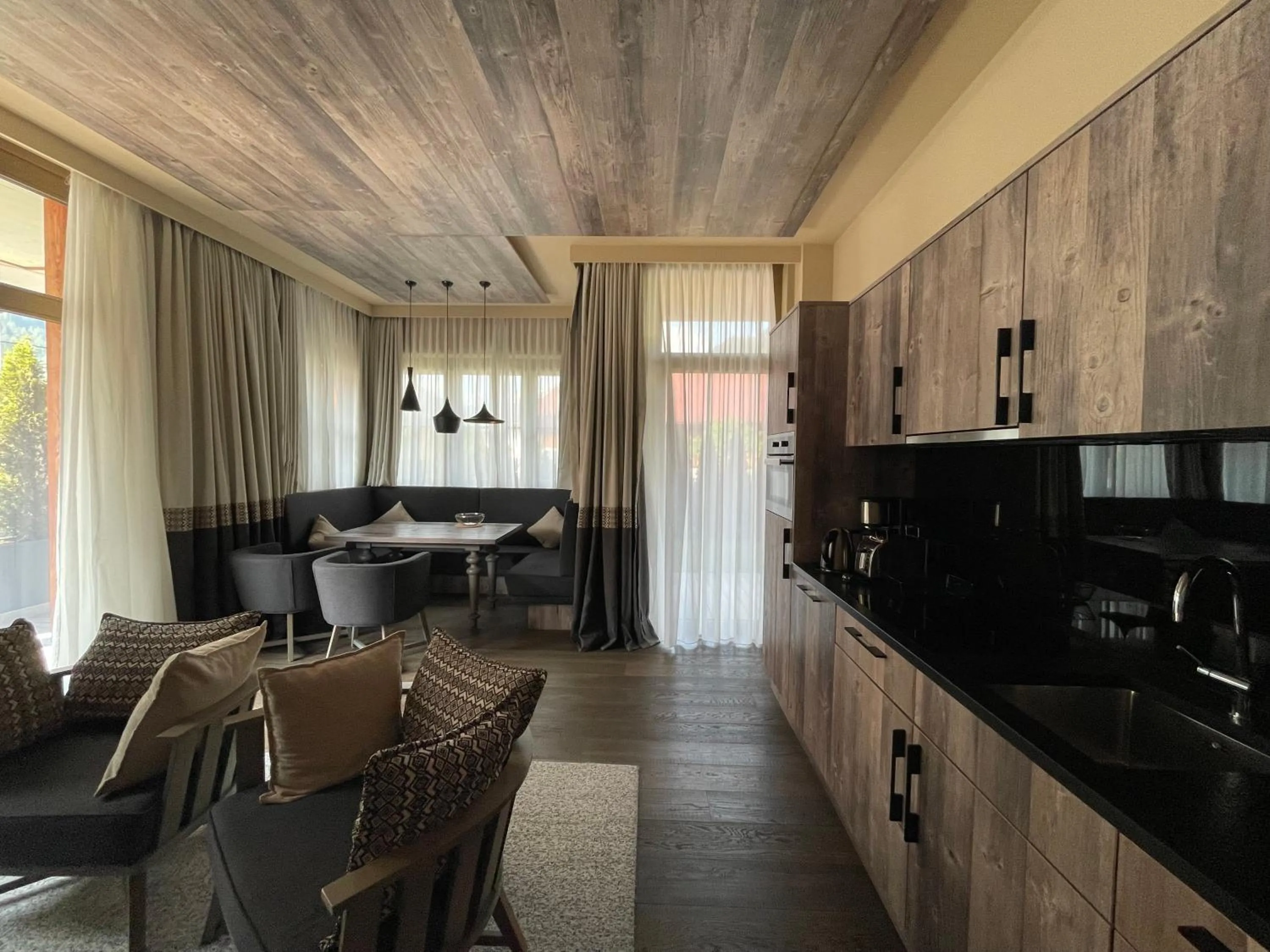 Kitchen or kitchenette in Mountain Spa Residences