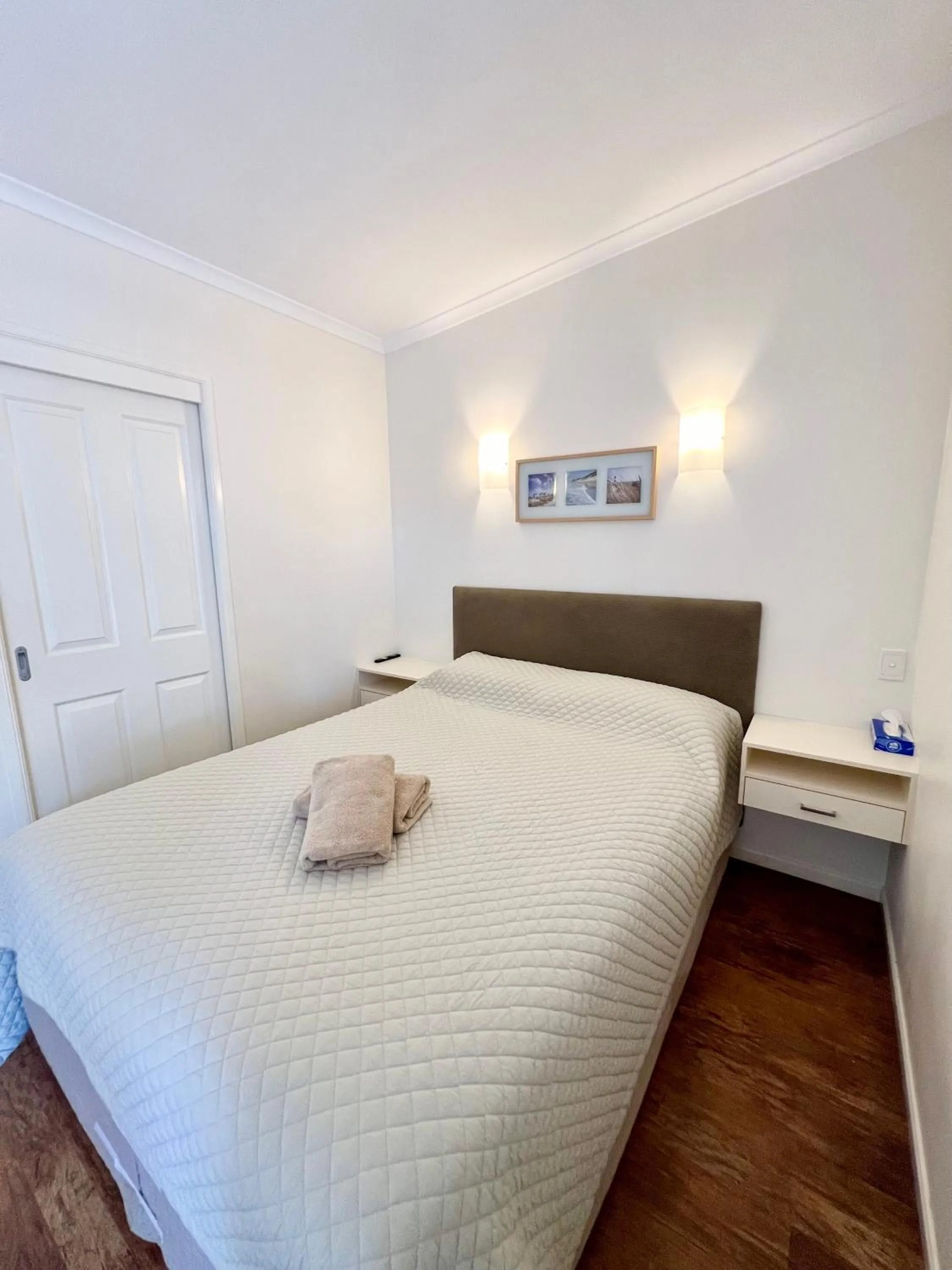 Bed in Sunset Beach Holiday Park