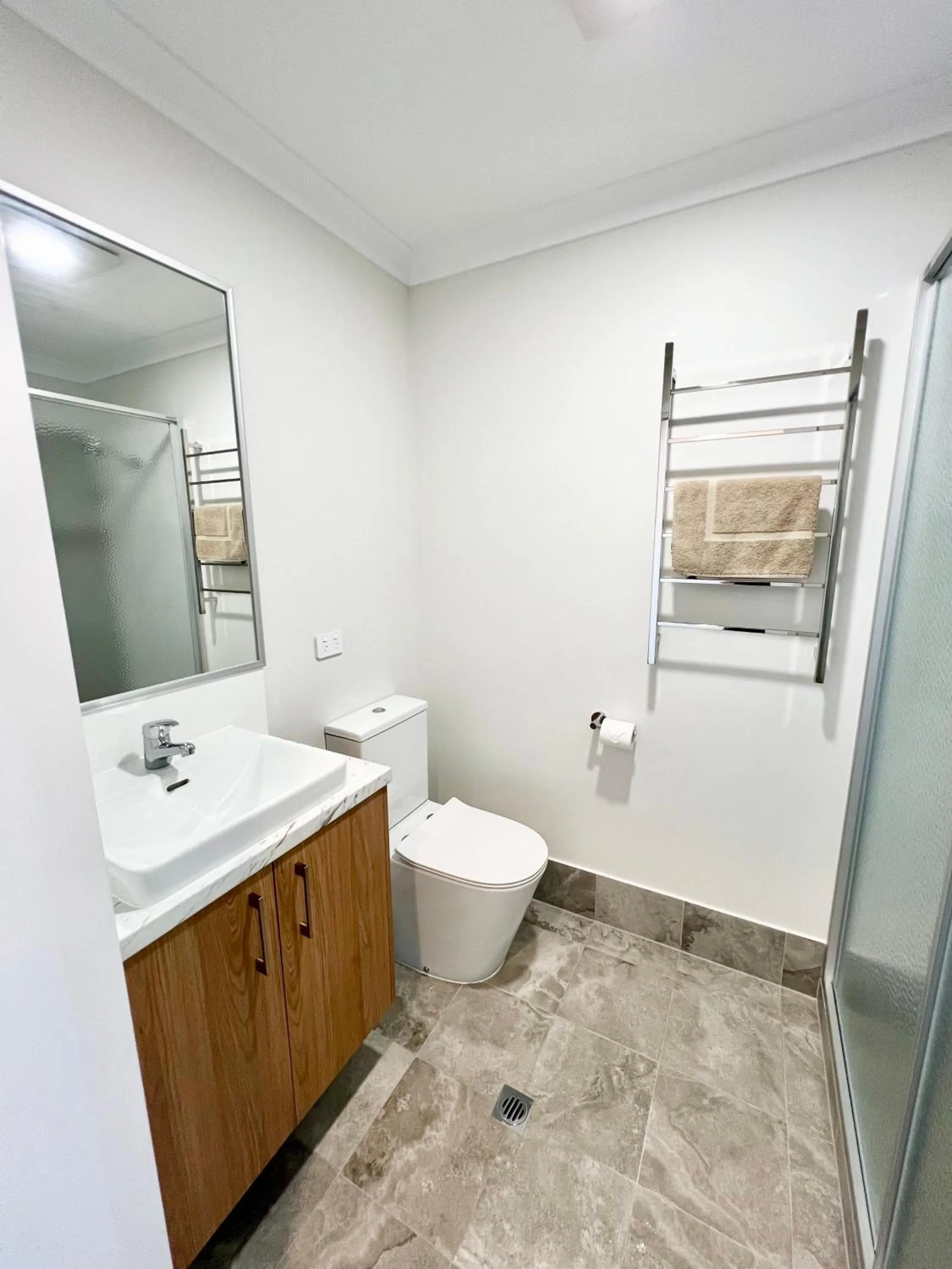 Shower in Sunset Beach Holiday Park