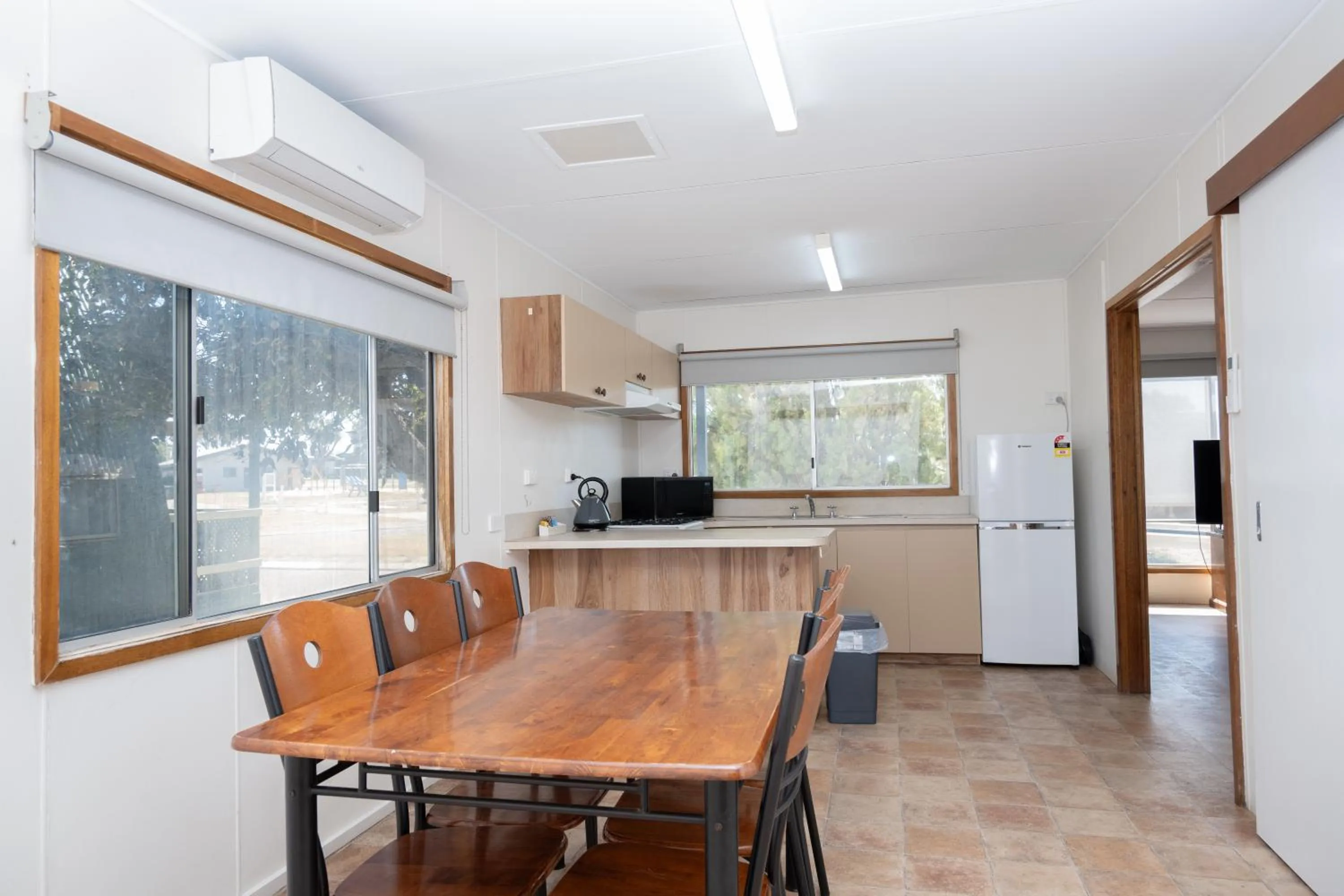 Kitchen or kitchenette in Sunset Beach Holiday Park