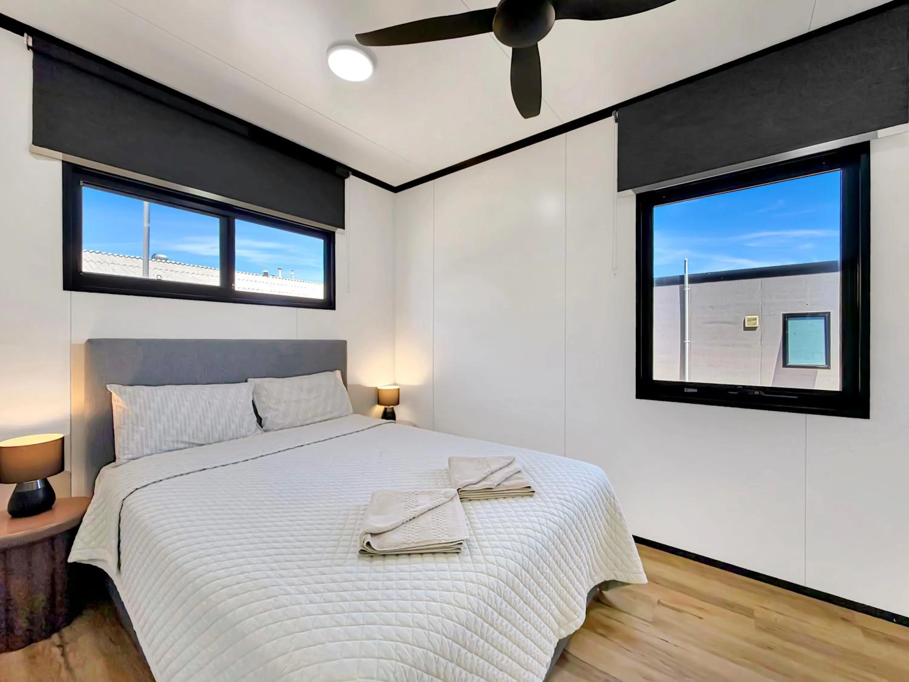 Bed in Sunset Beach Holiday Park