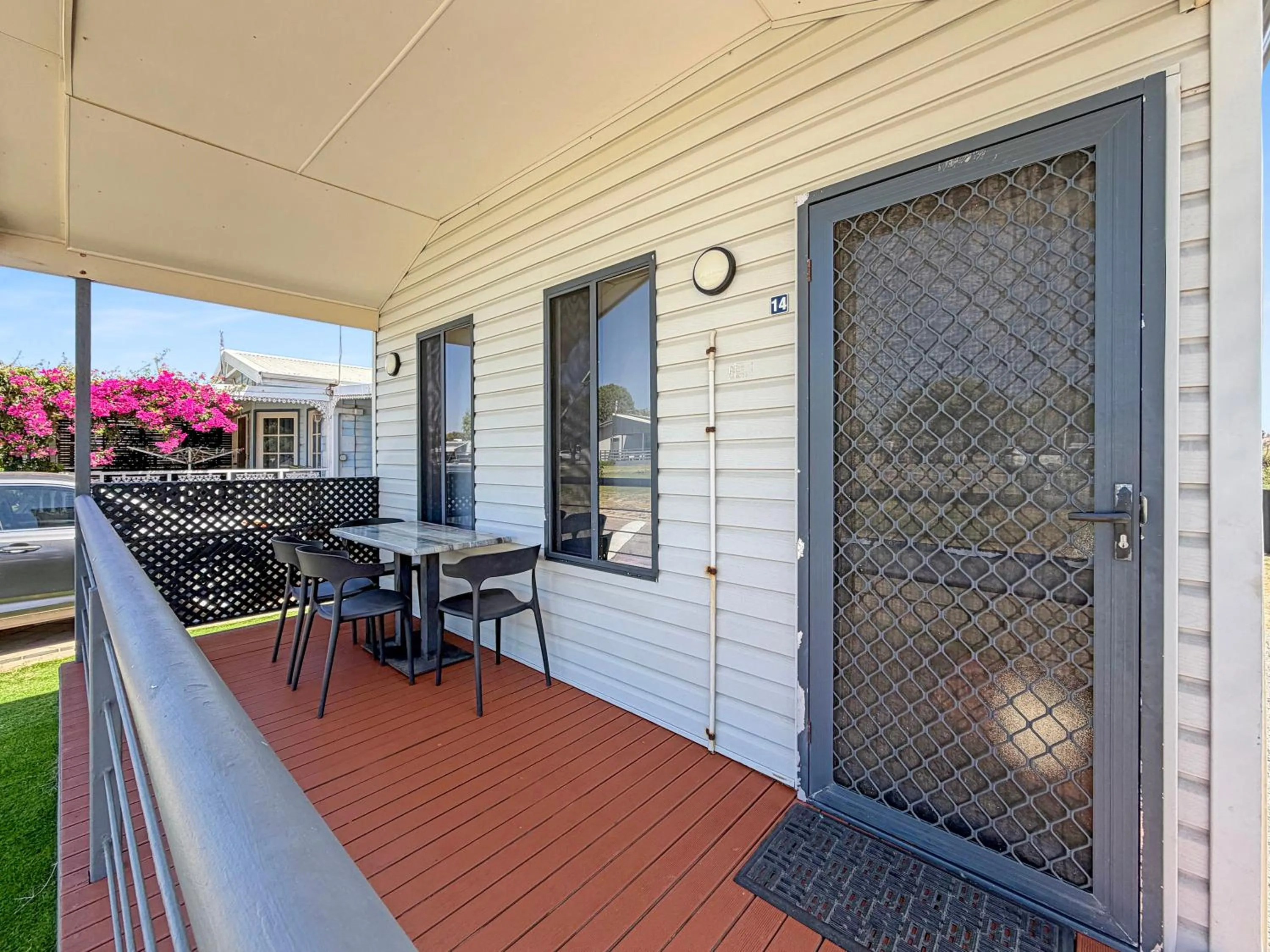 Balcony/Terrace in Sunset Beach Holiday Park