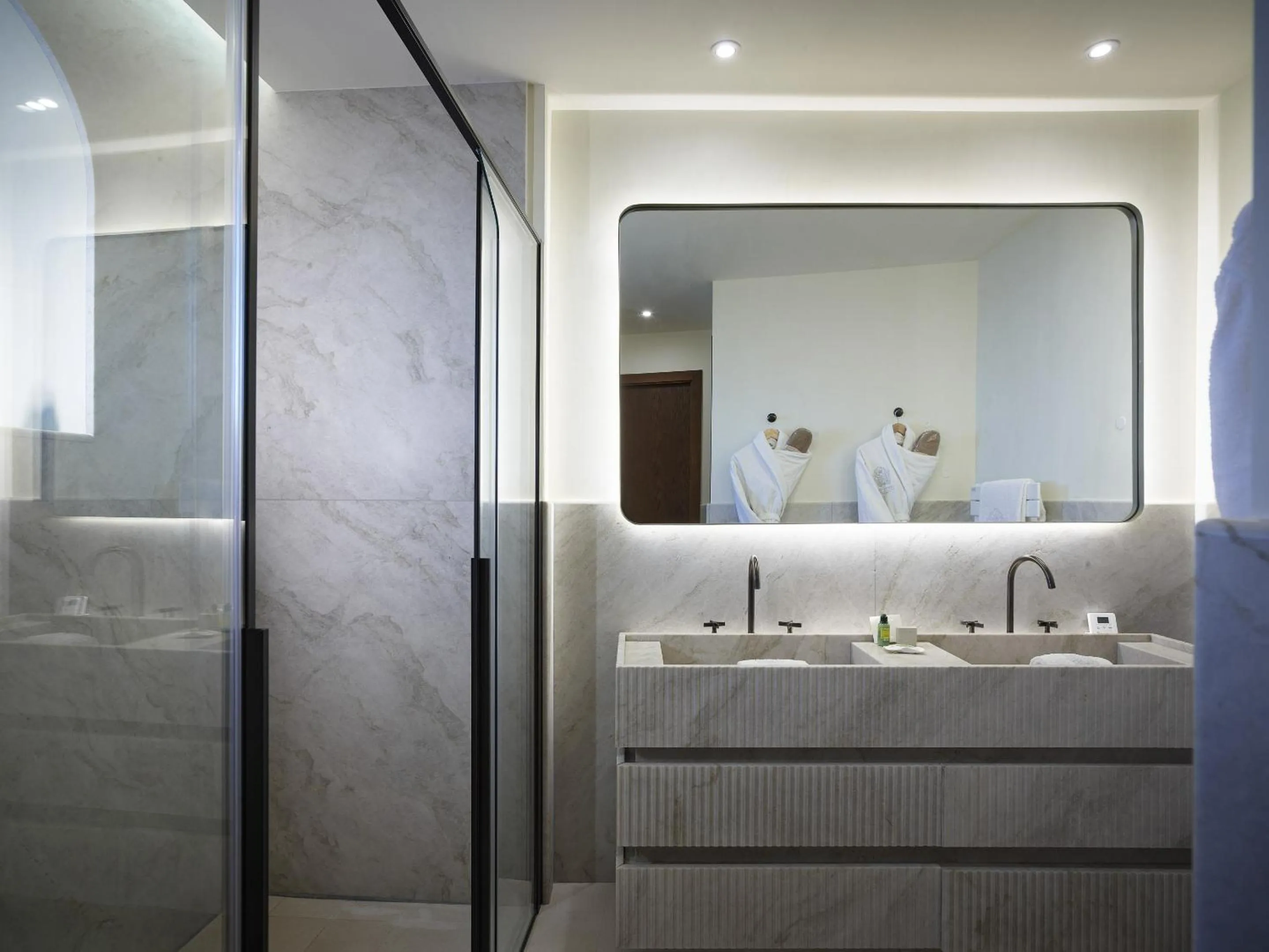 Bathroom in Chateau Eza