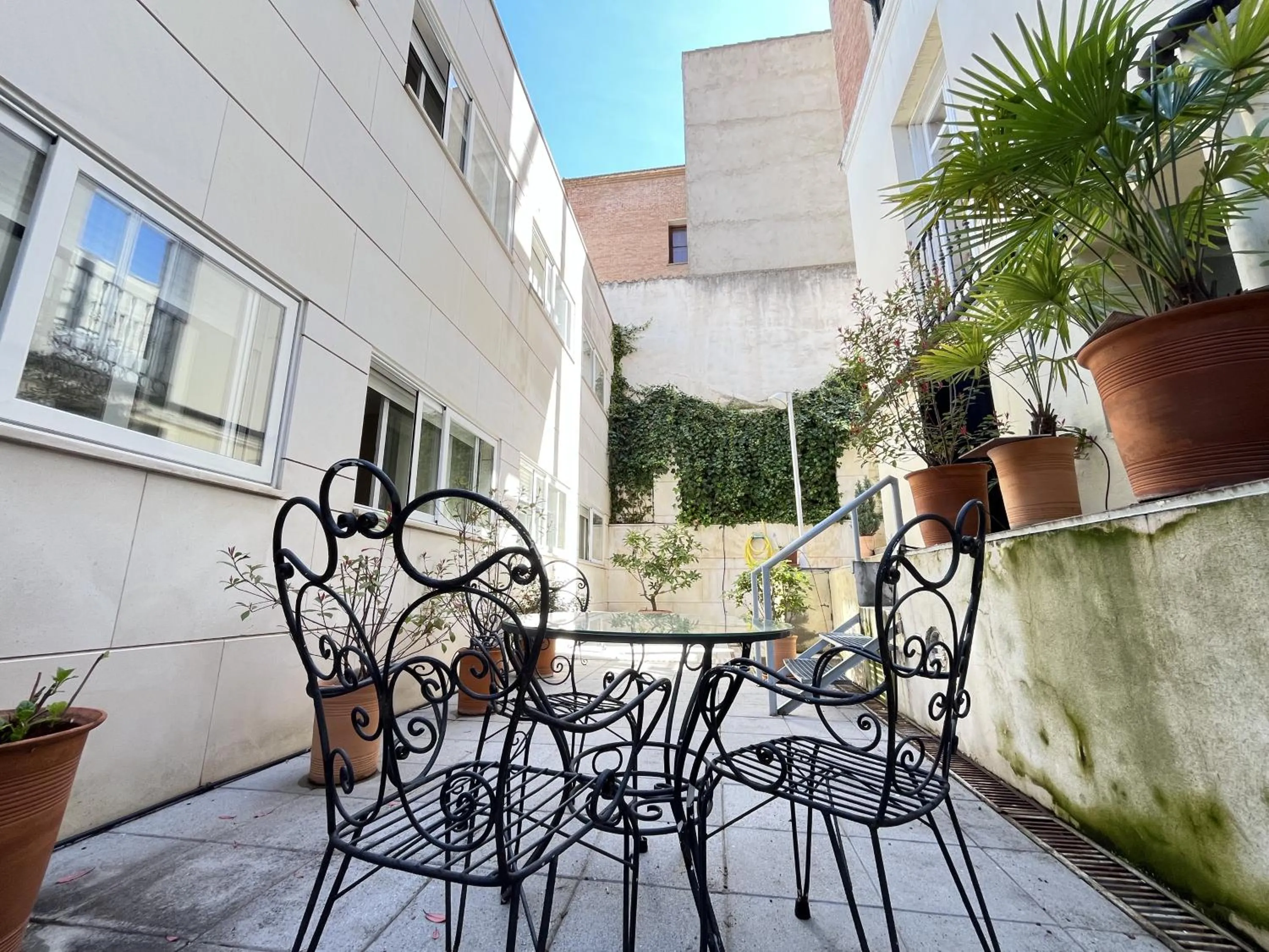 Patio in Hotel España