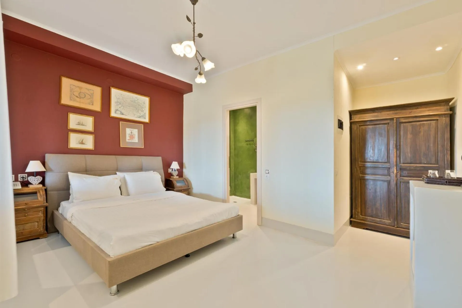 Bed in Kelyfos Hotel