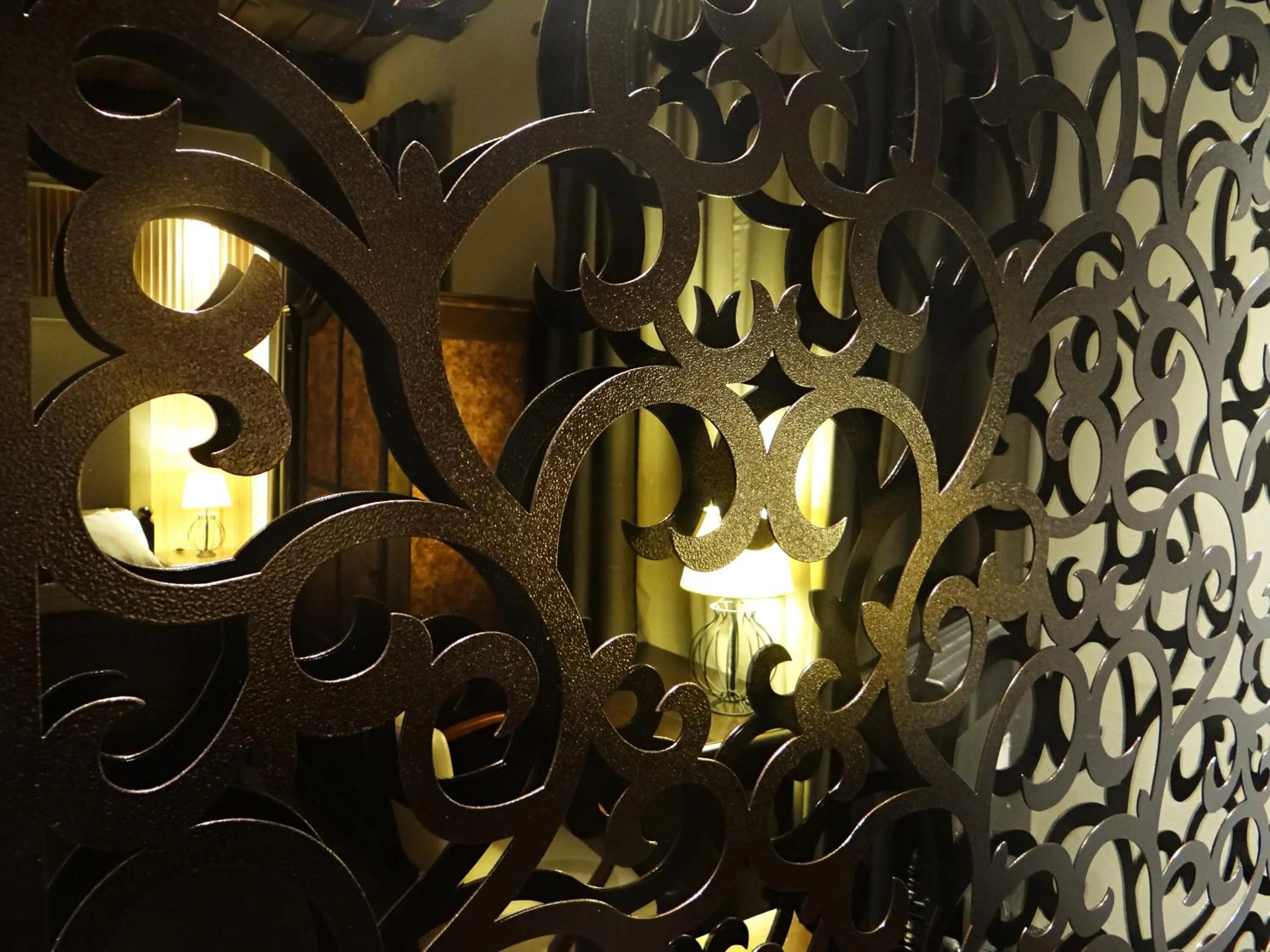 Decorative detail in Hotel U Kříže