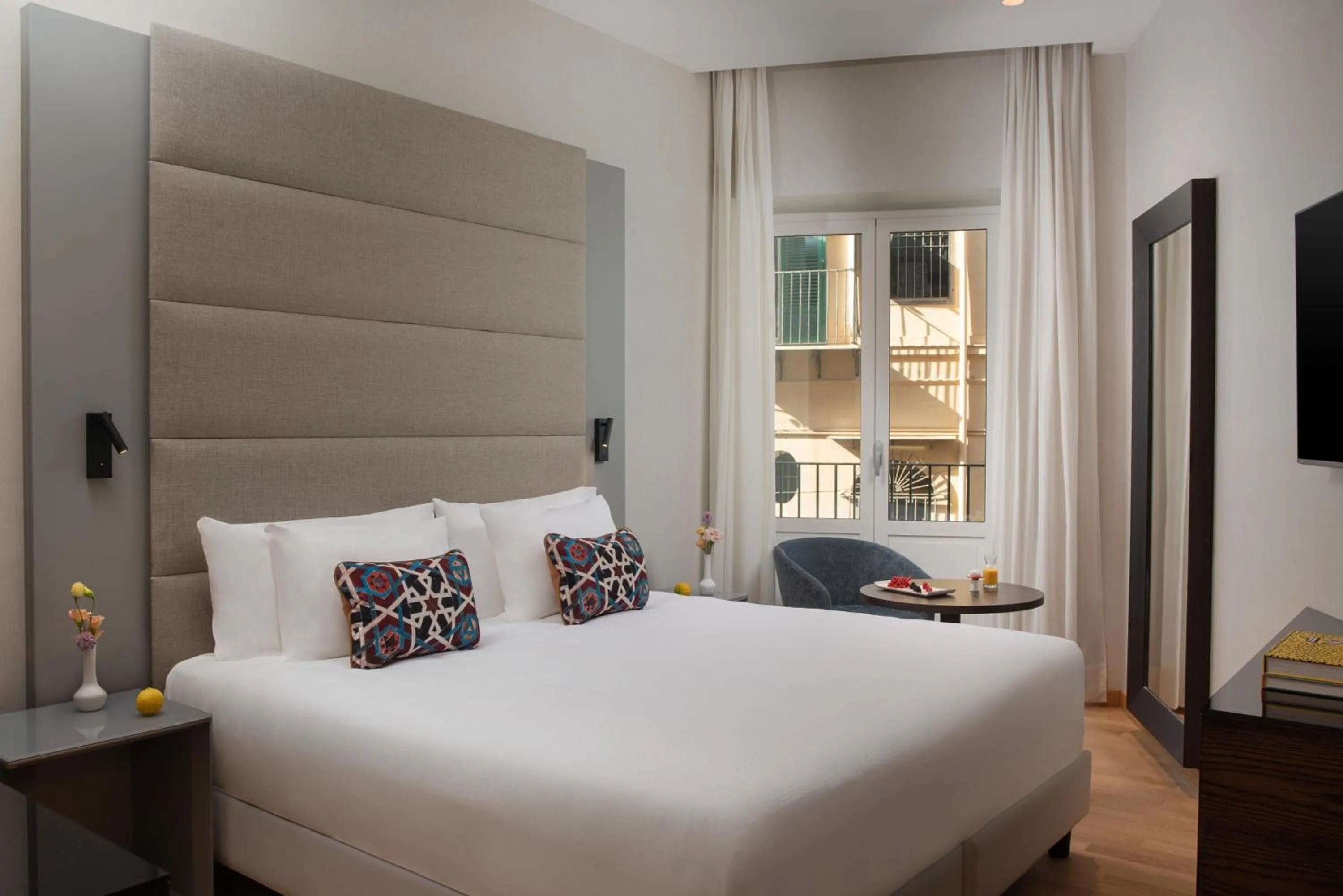 Bedroom, Bed in NH Collection Palermo Palazzo Sitano