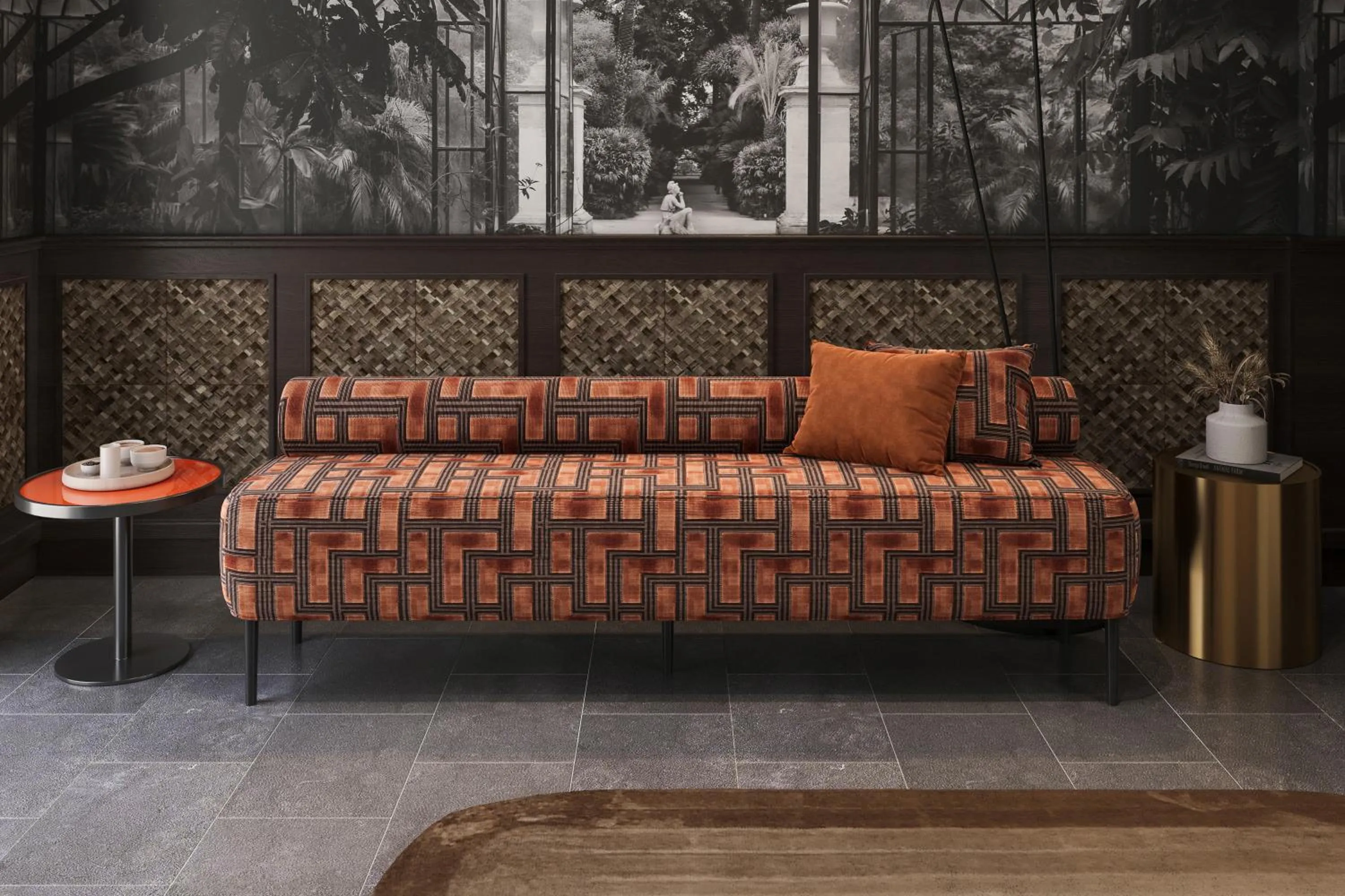 Lobby or reception in NH Collection Palermo Palazzo Sitano