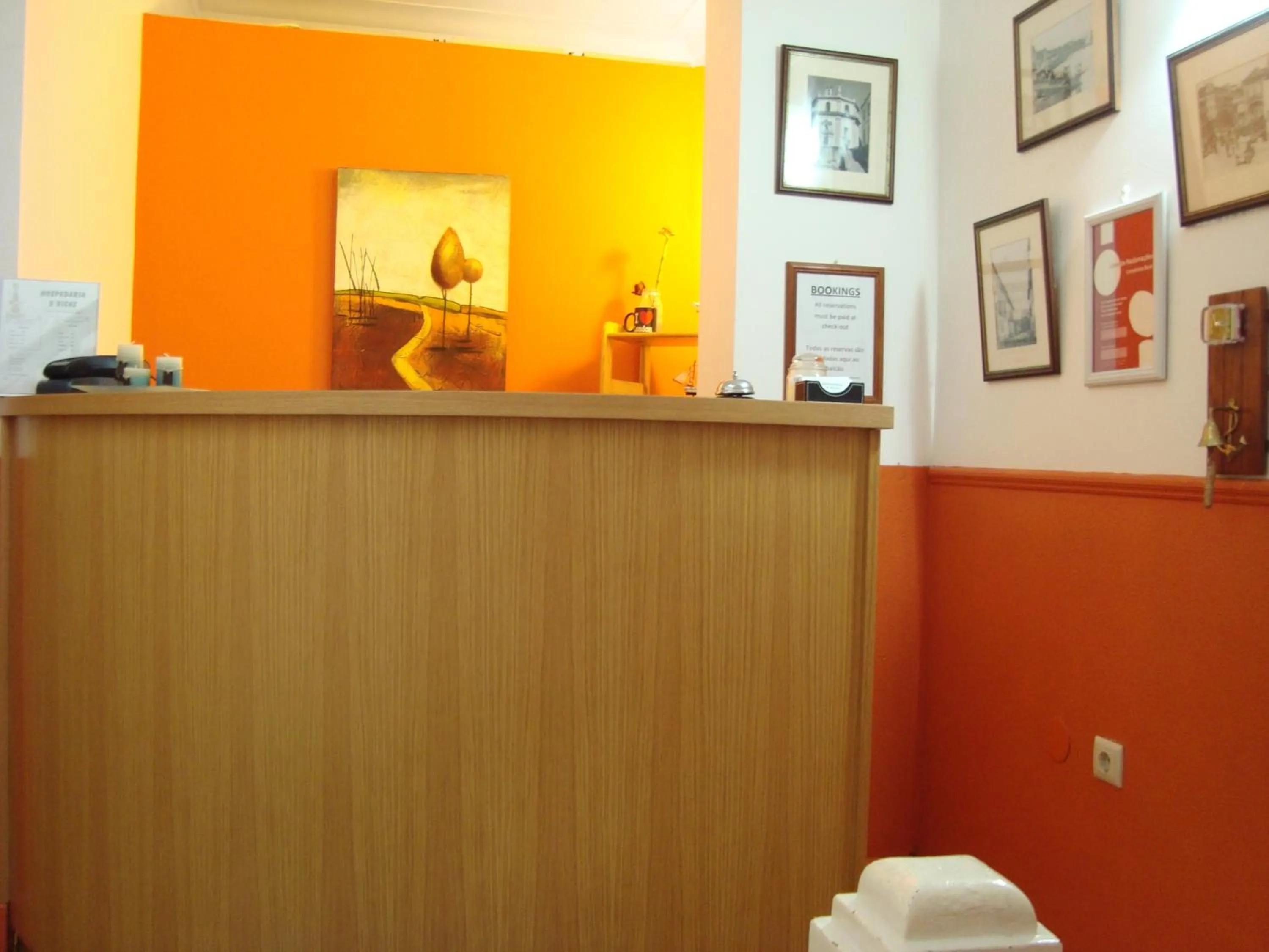 Lobby or reception in Hospedaria 5 Bicas