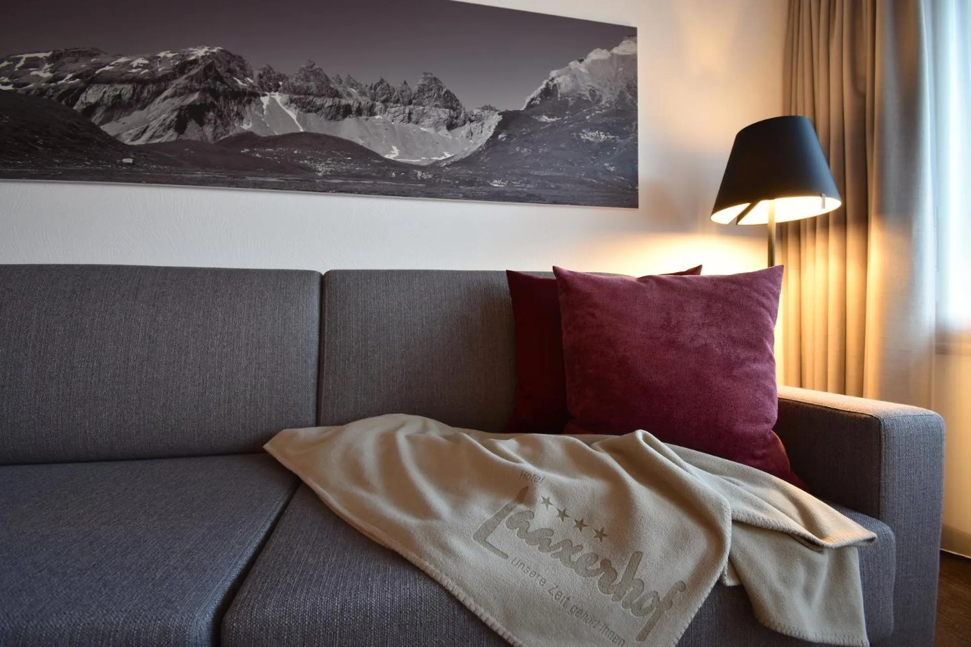 Living room in Hotel Laaxerhof