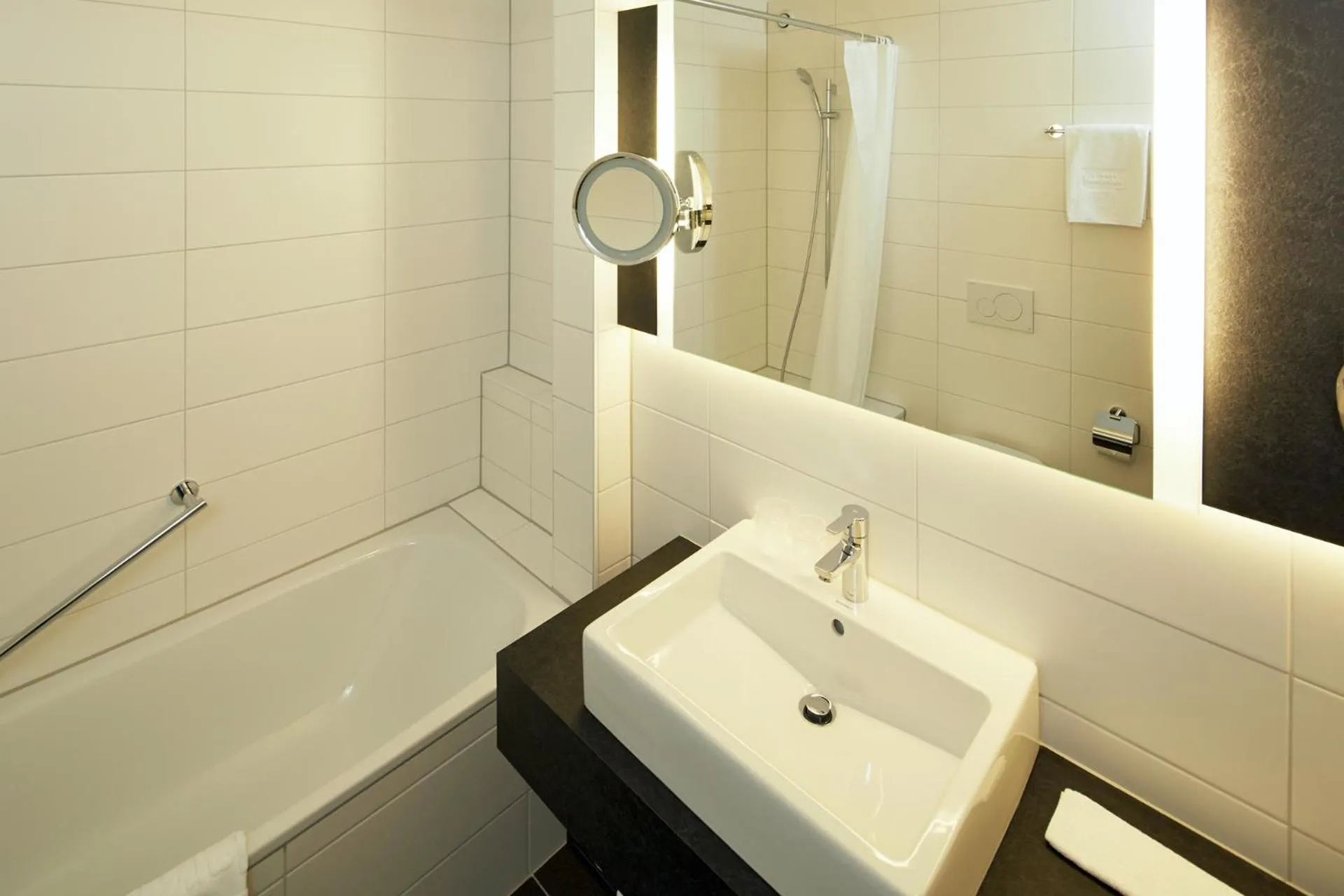 Toilet in Hotel Laaxerhof