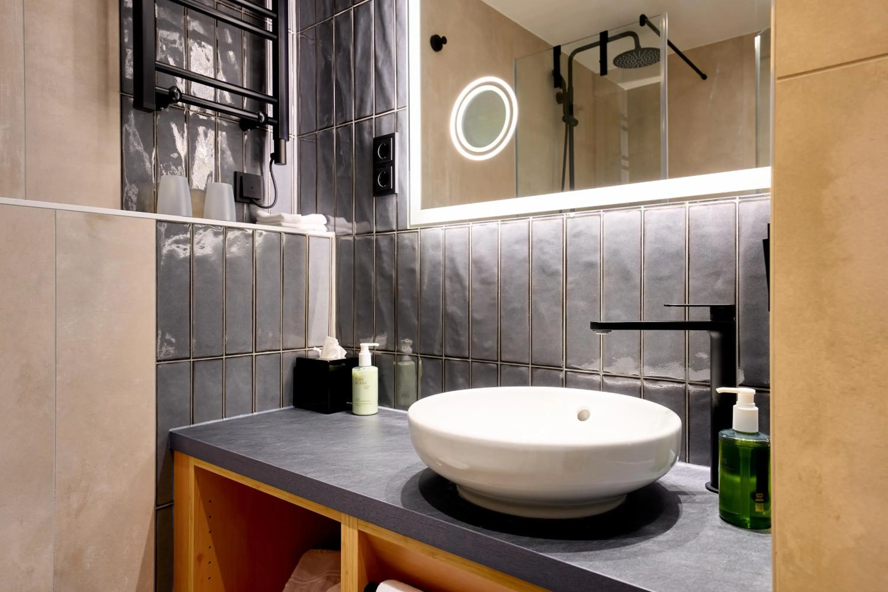 Bathroom in Hotel Alpina