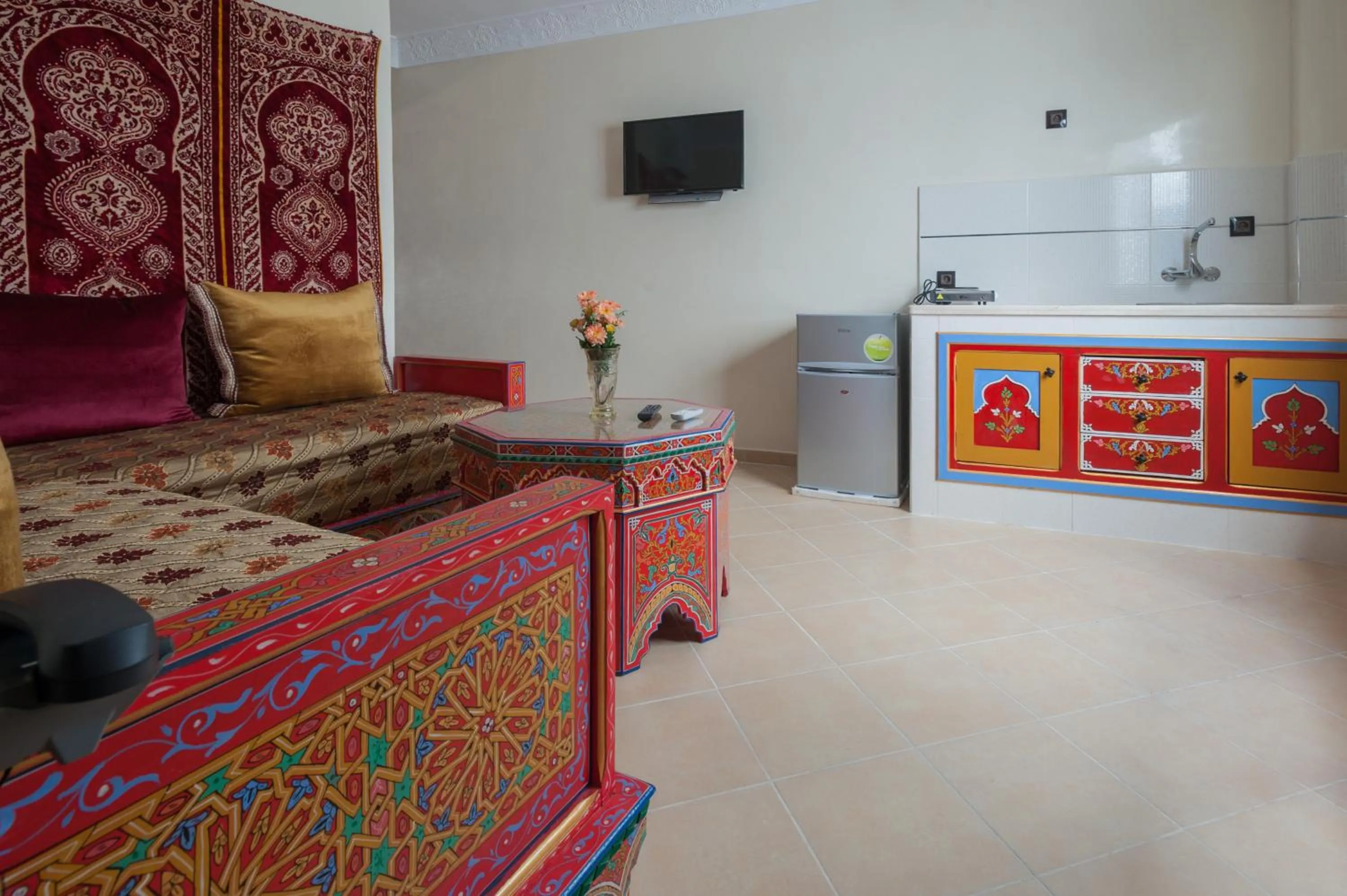 Living room, Bed in Puerta Azul