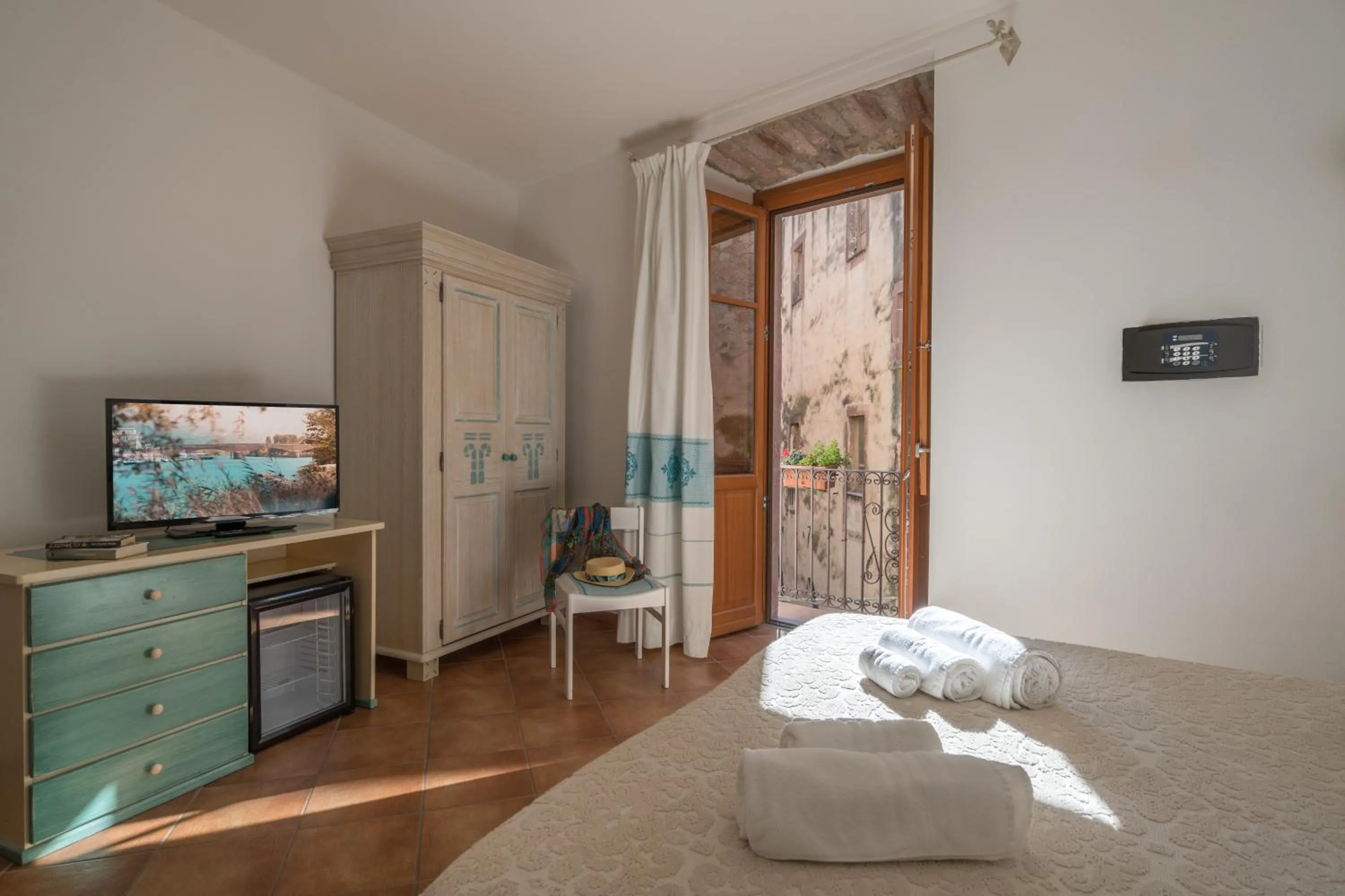 Bed in Bosa Queen House