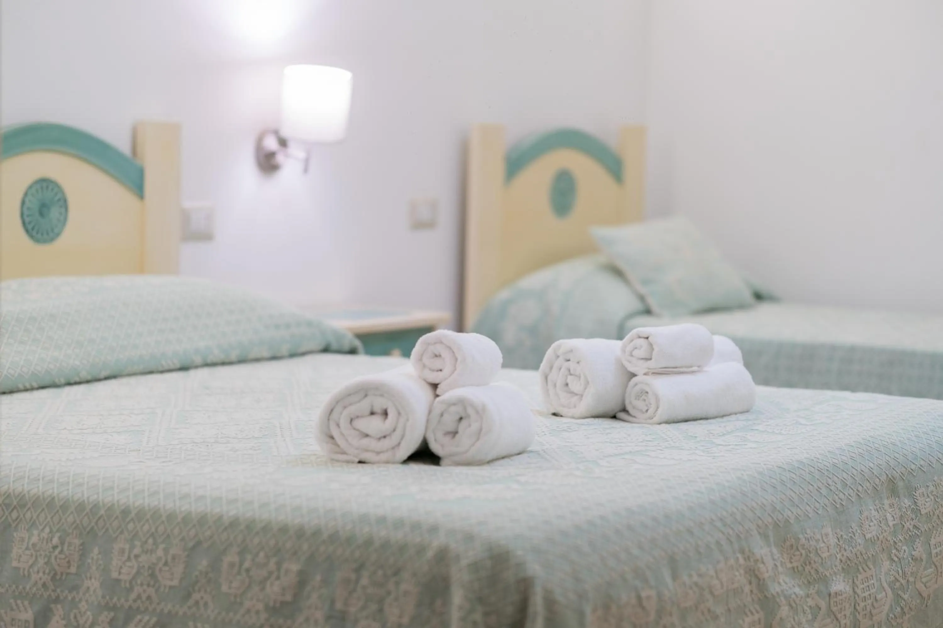 Bed in Bosa Queen House