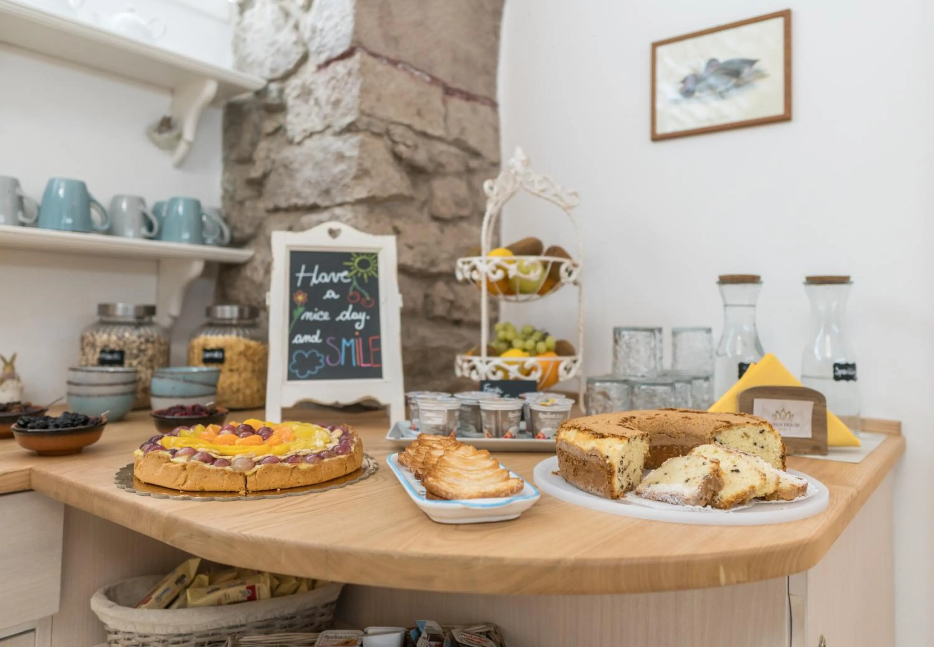 Breakfast in Bosa Queen House