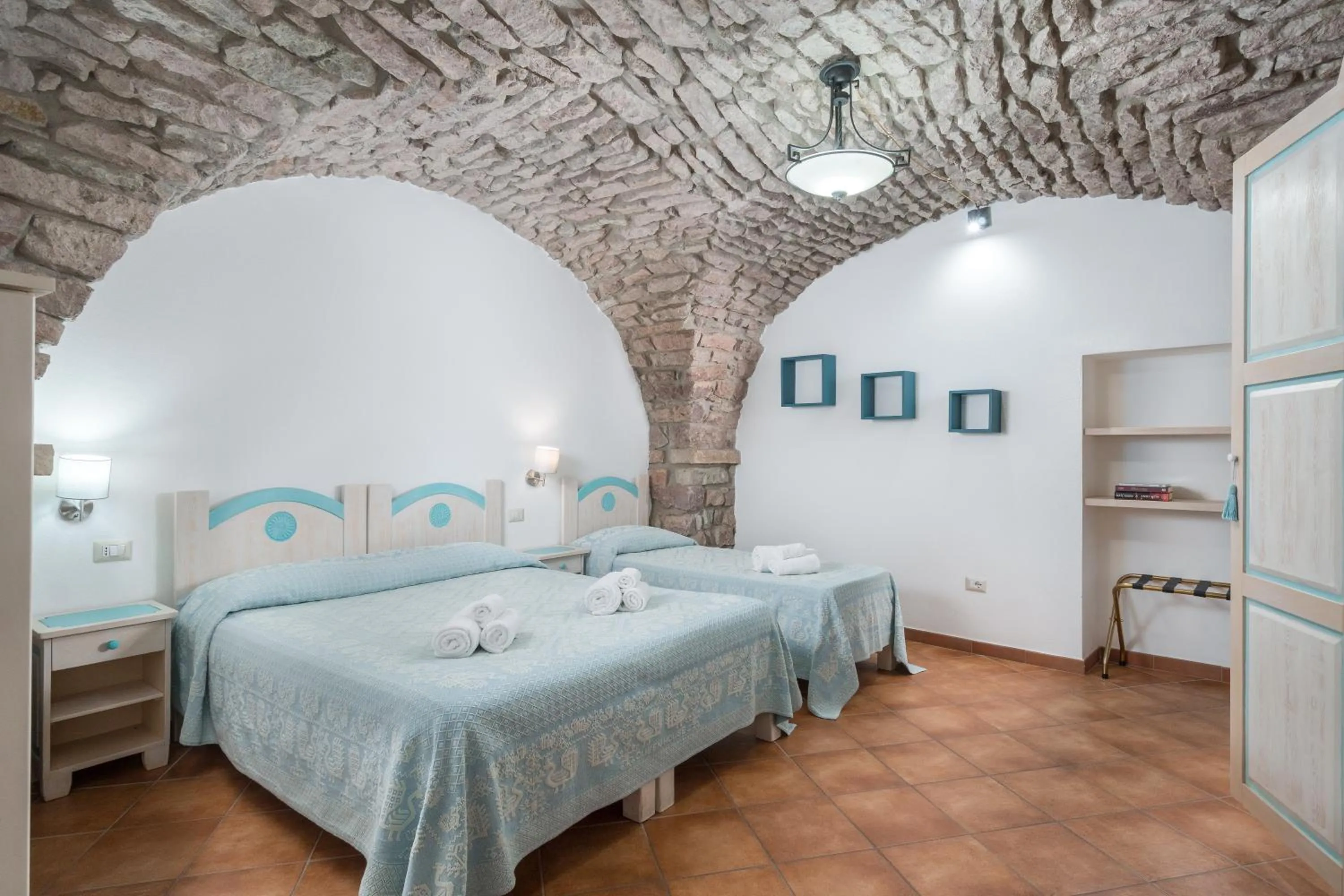 Bed in Bosa Queen House