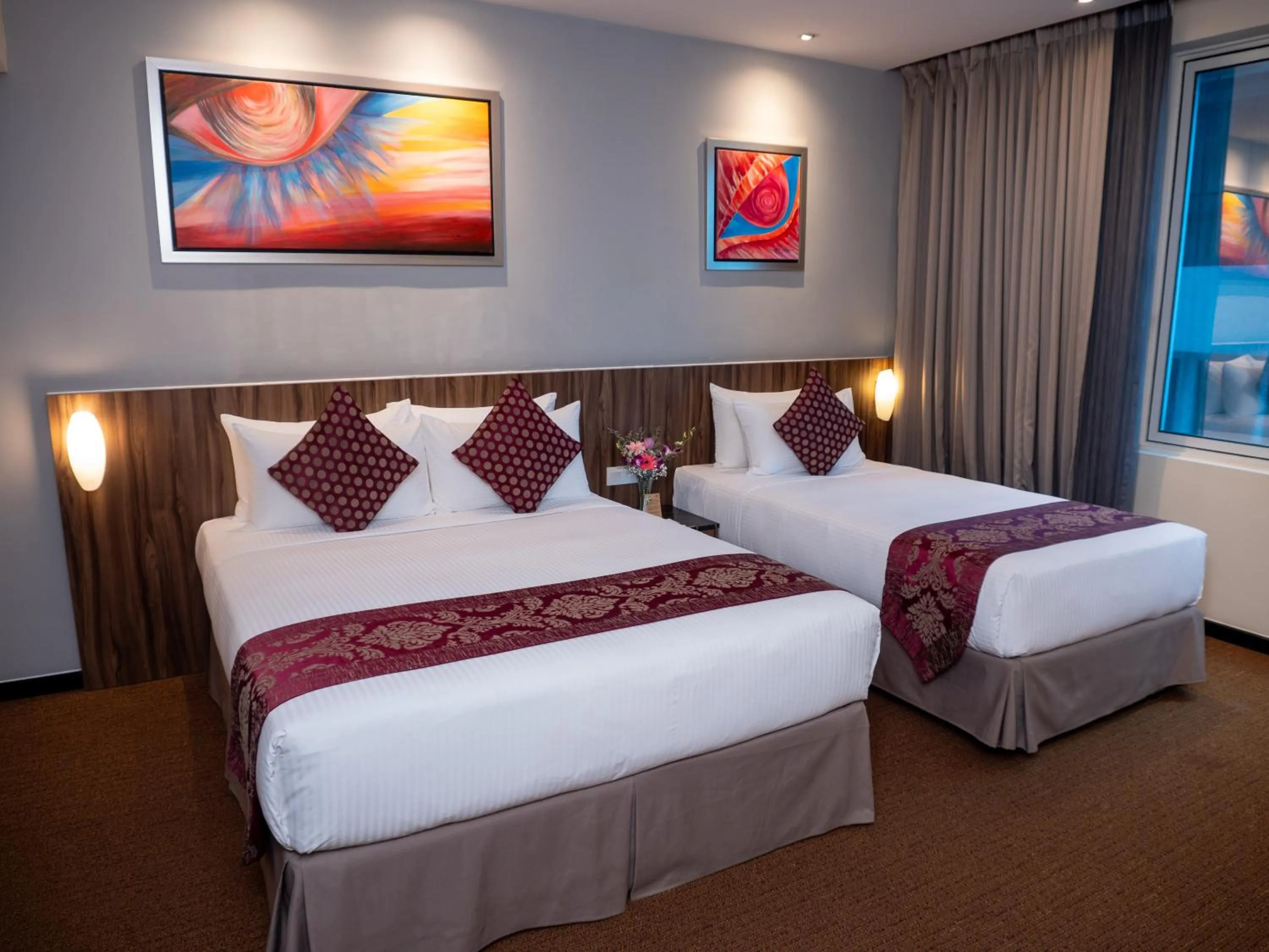 Bed in Hotel Royal Kuala Lumpur