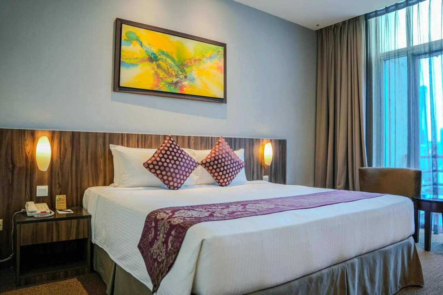 Bed in Hotel Royal Kuala Lumpur