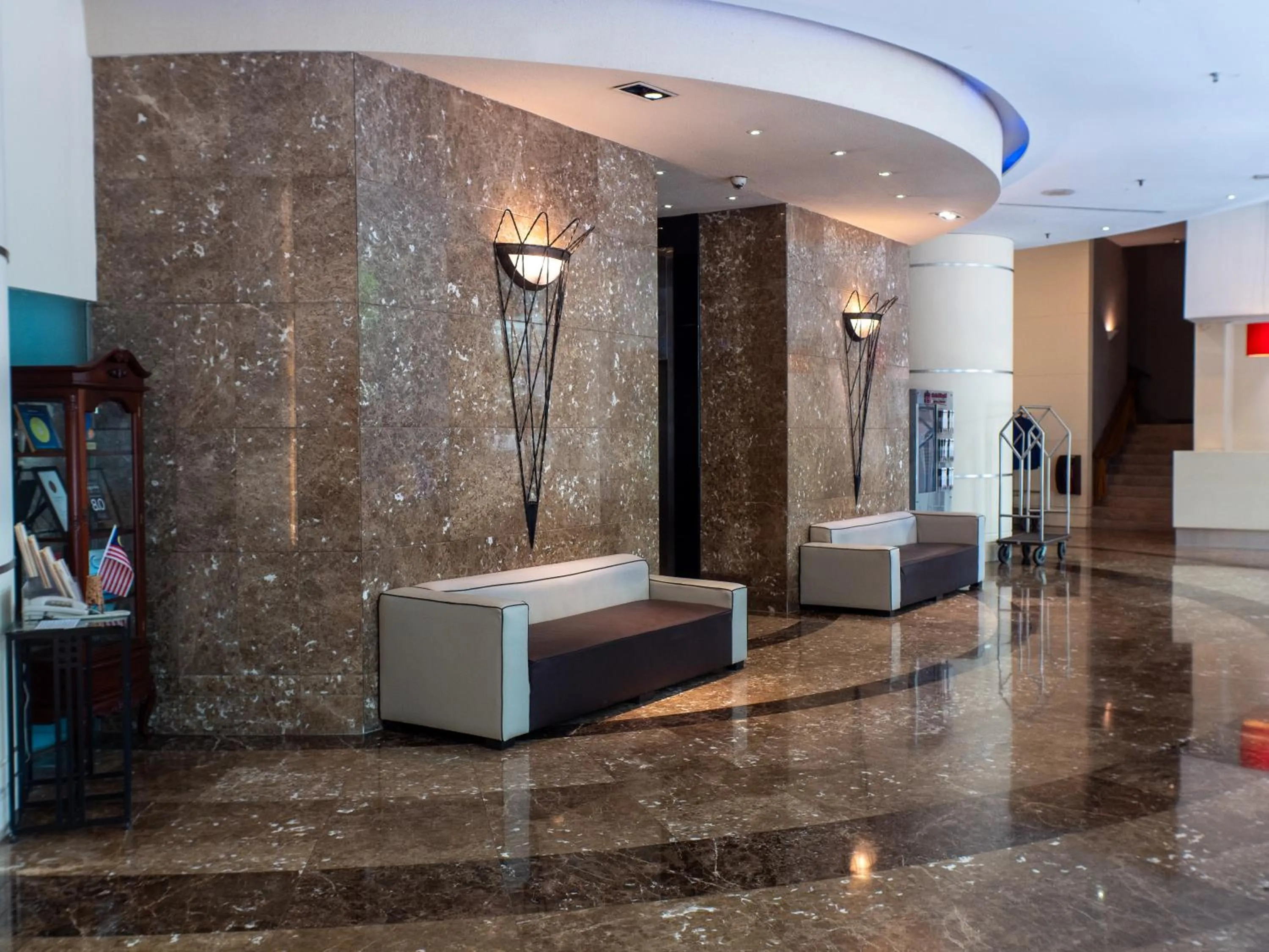 Lobby or reception in Hotel Royal Kuala Lumpur
