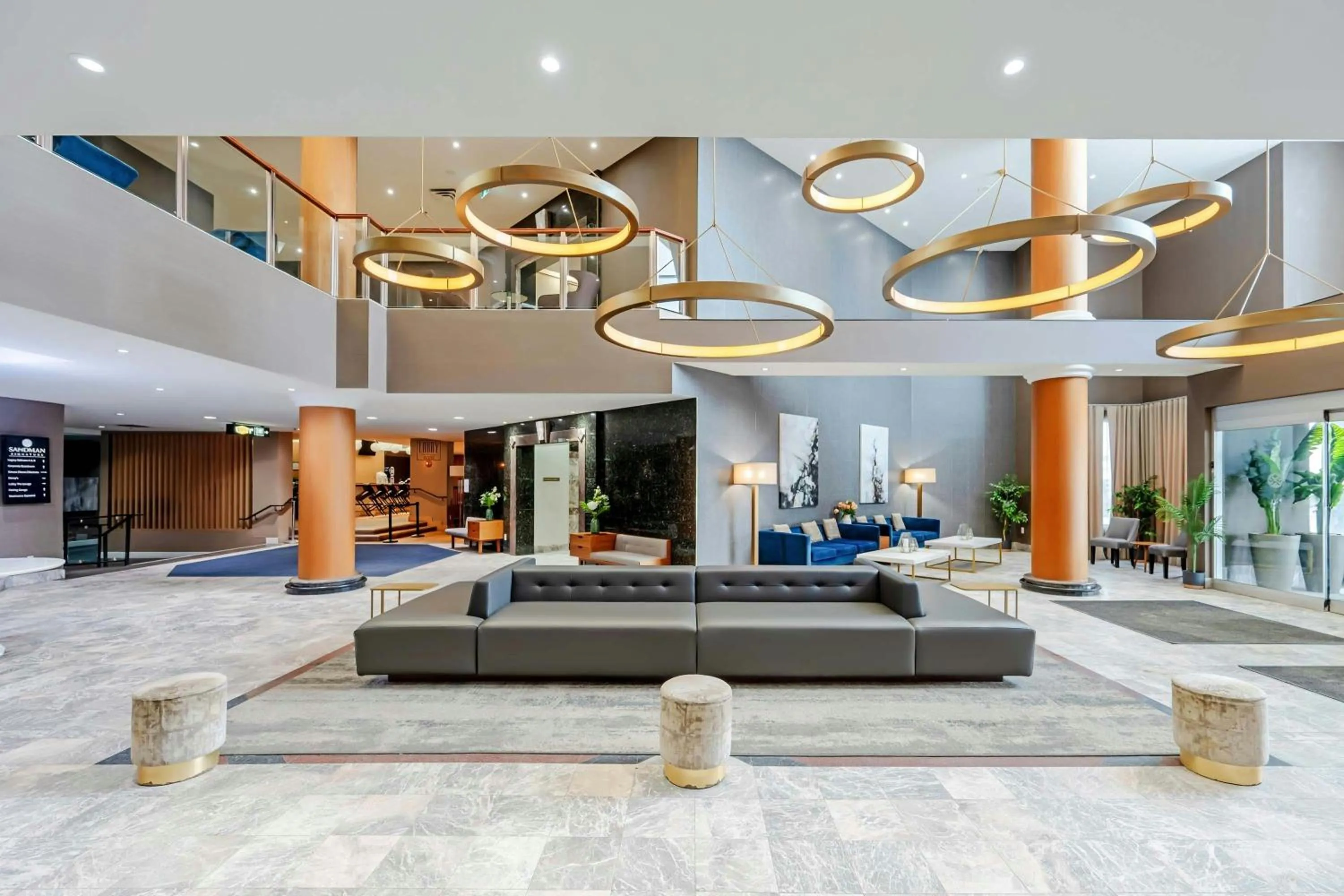 Lobby or reception in Sandman Signature Mississauga Hotel
