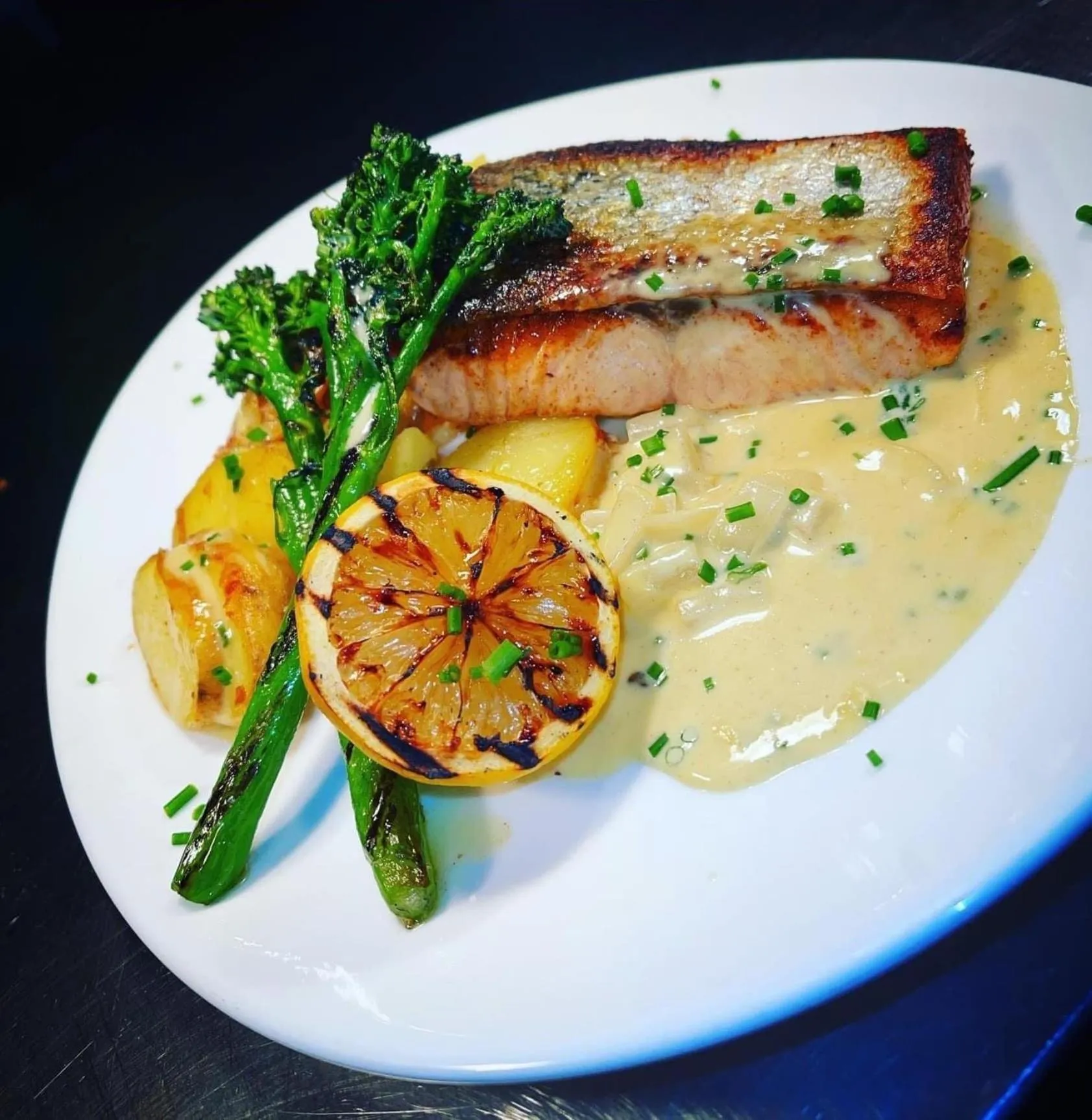 Food close-up in The White House Inn - Whitby