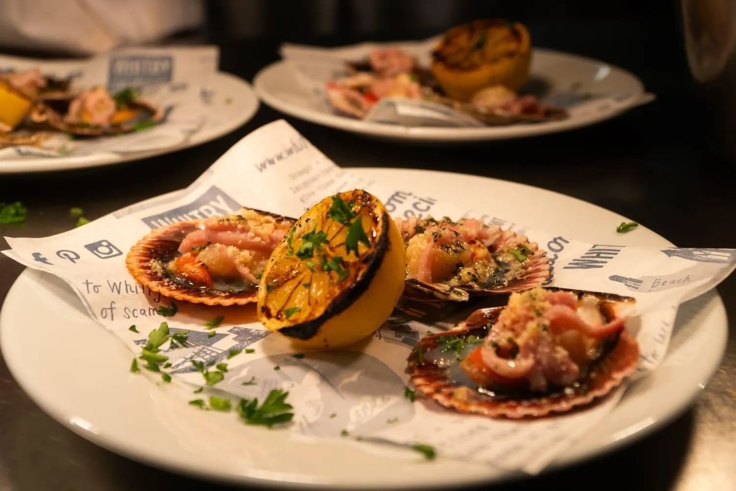 Food and drinks in The White House Inn - Whitby