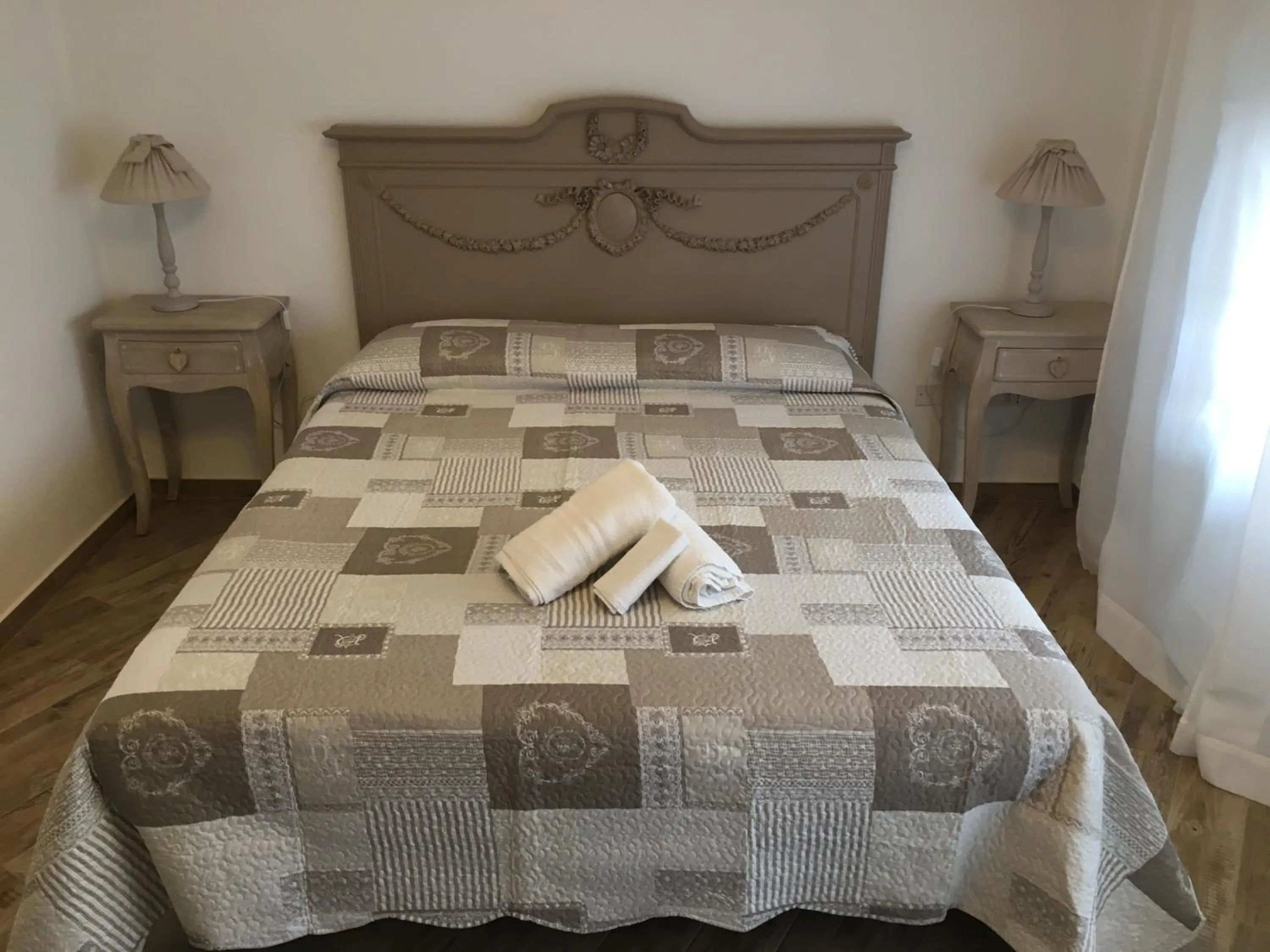 Bed in City Garden Guest House