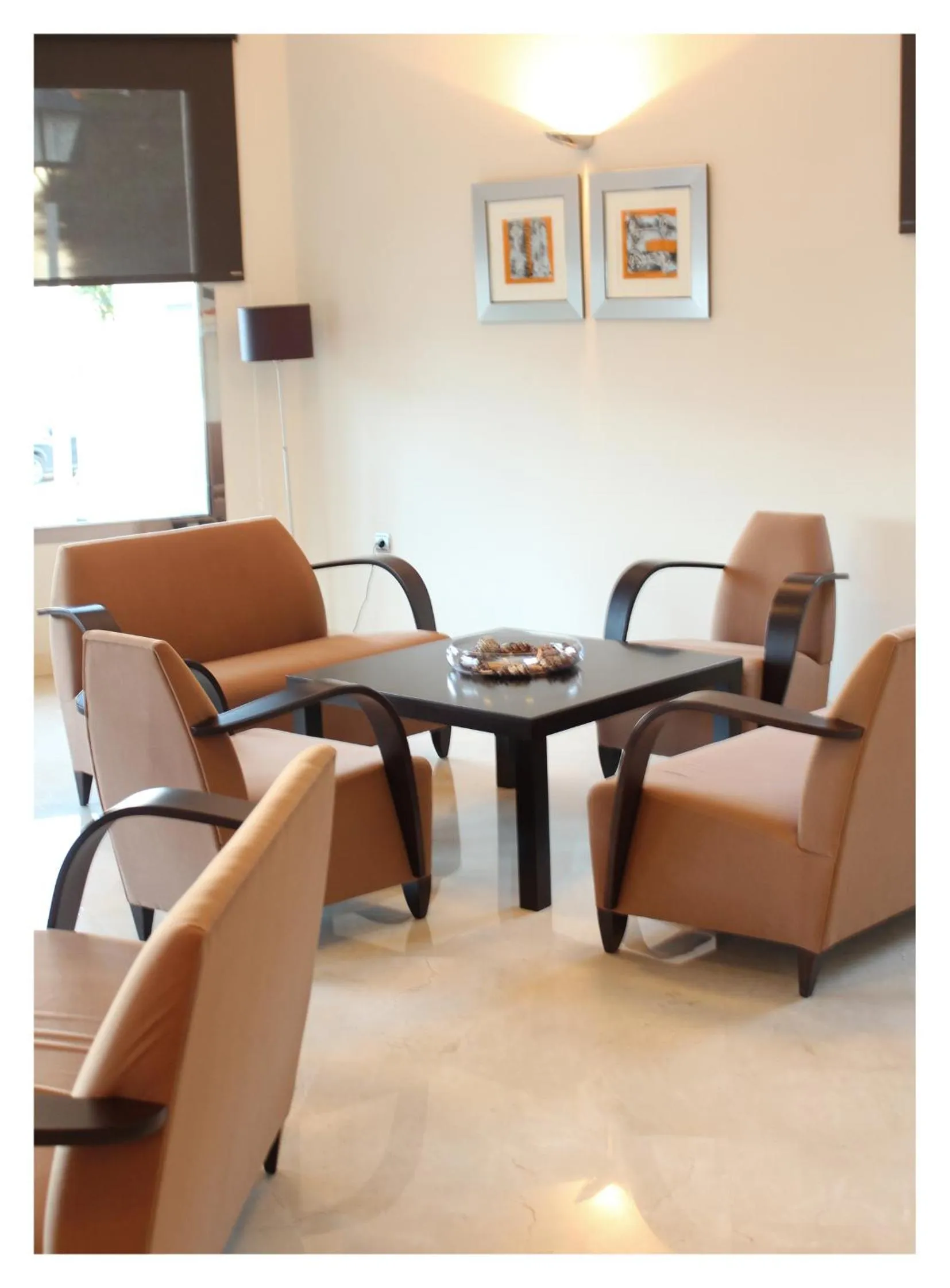 Communal lounge/ TV room in Hotel El Trebol