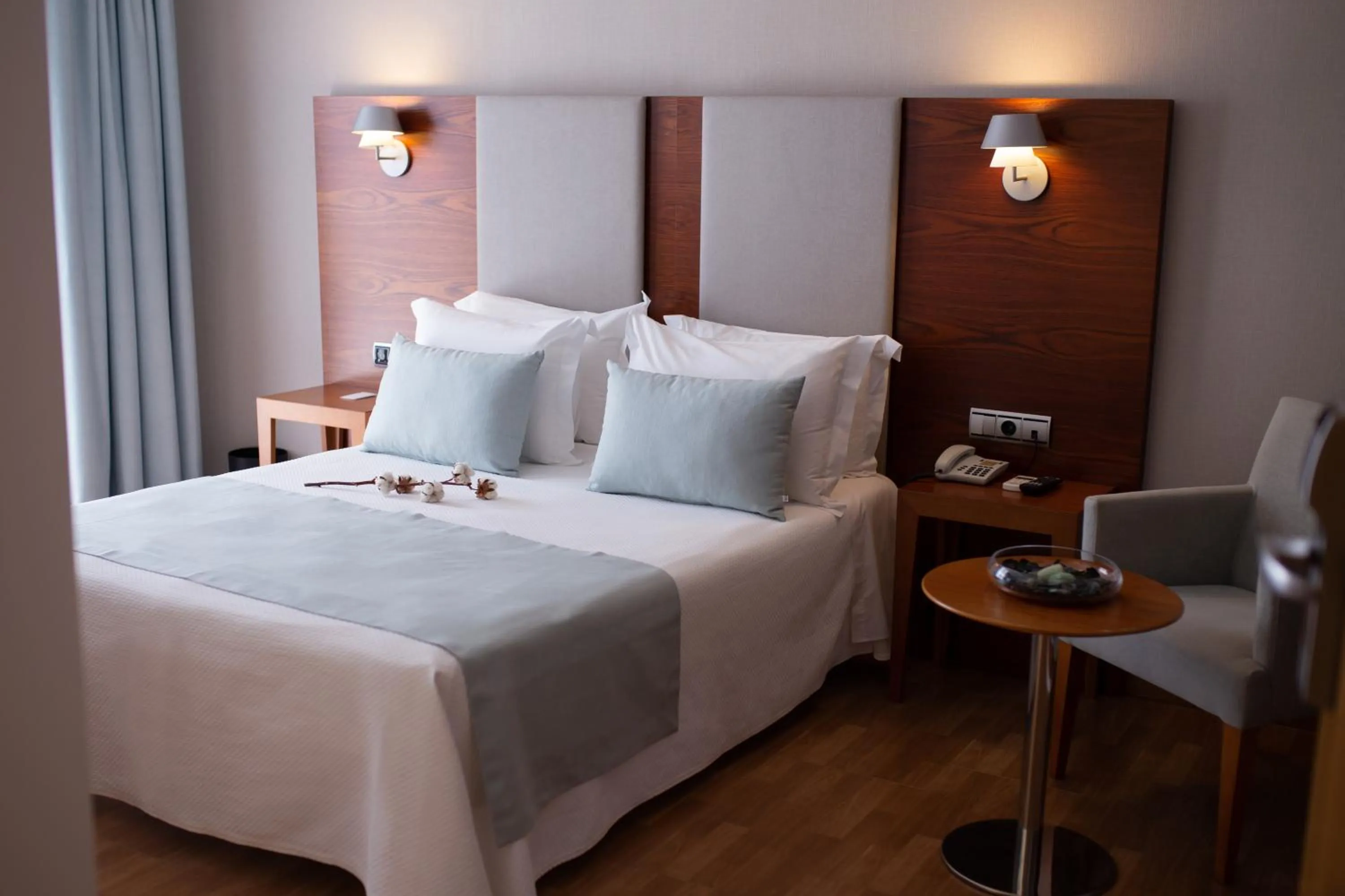 Decorative detail, Bed in Hotel El Trebol