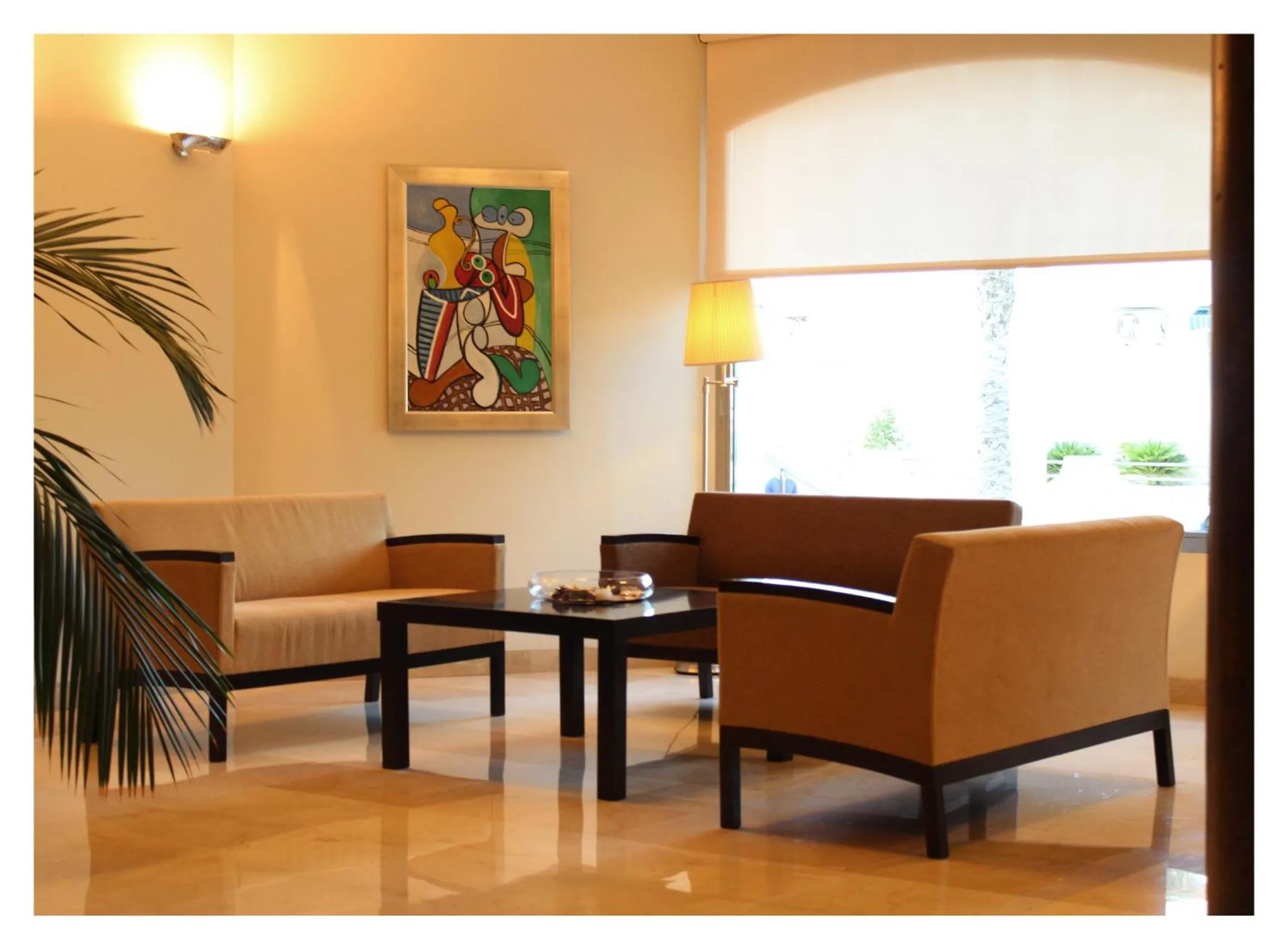 Living room in Hotel El Trebol