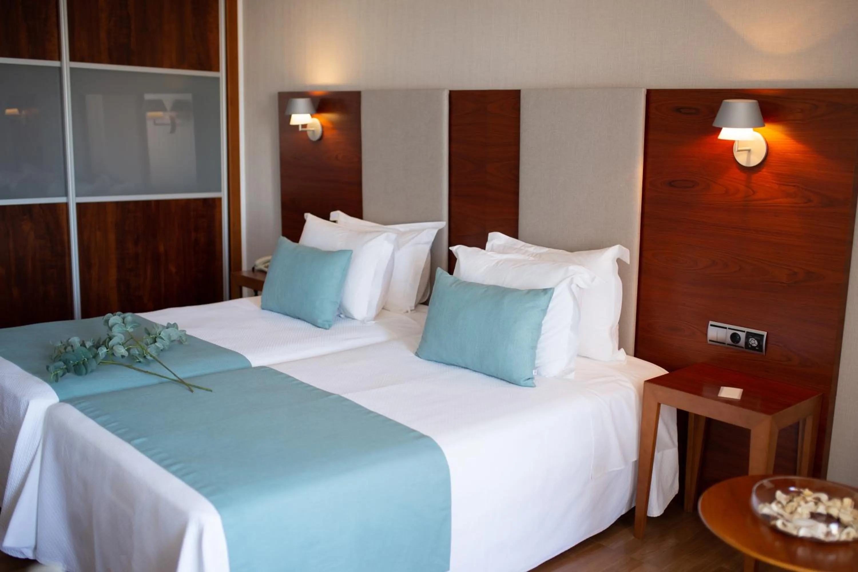 Bed in Hotel El Trebol