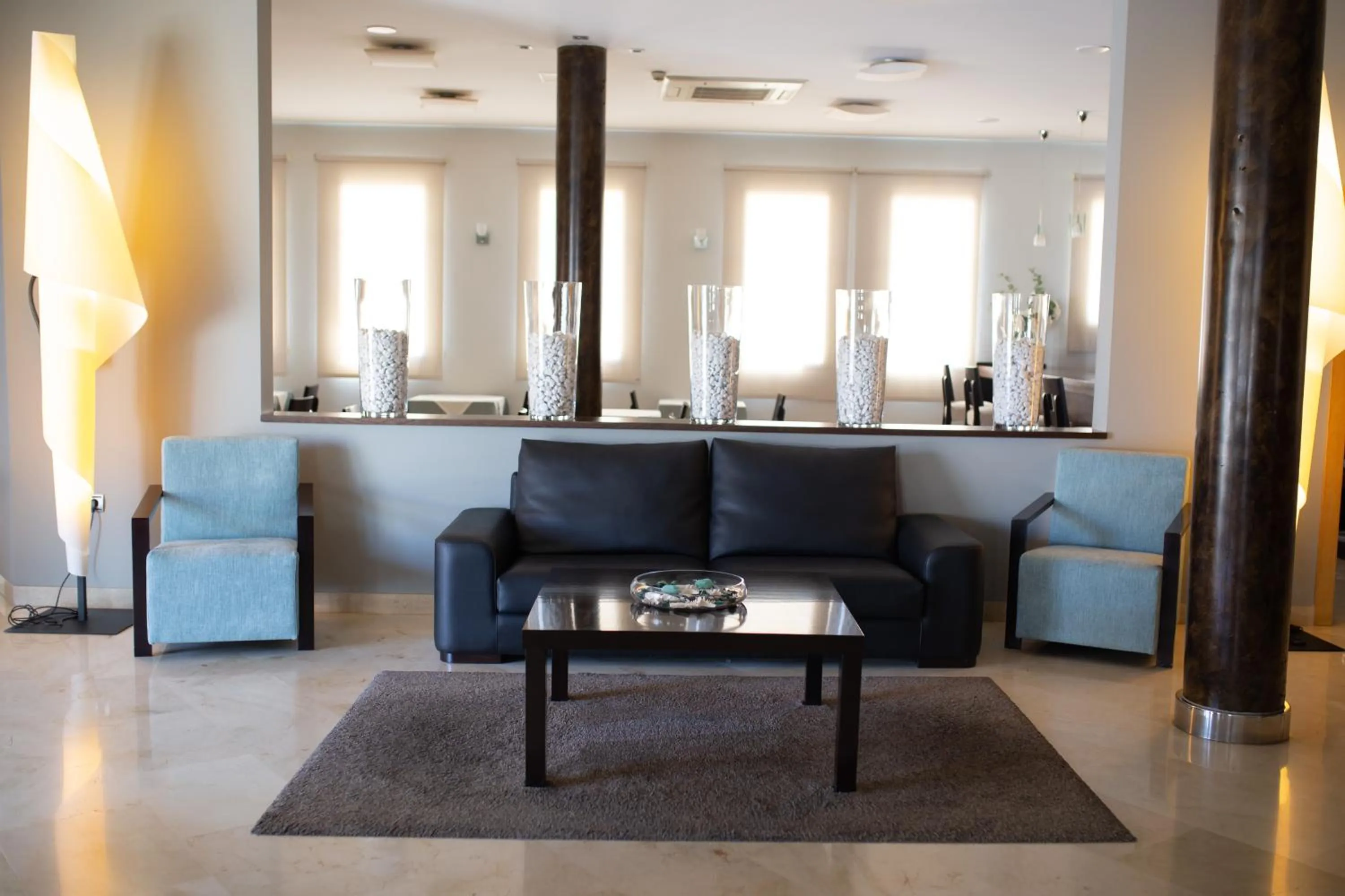 Lobby or reception in Hotel El Trebol