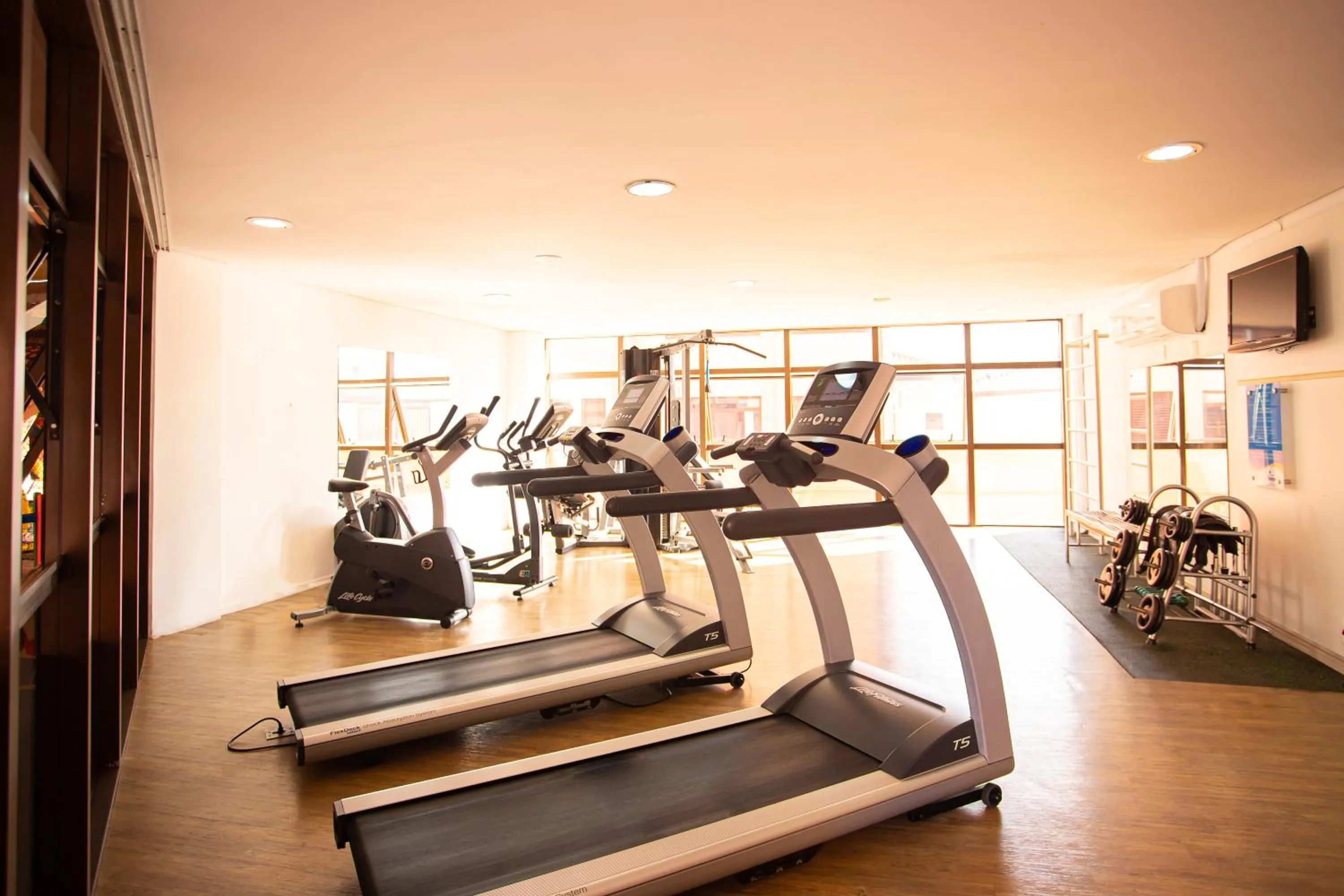 Fitness centre/facilities in Hotel Jurerê Beach Village - OFICIAL