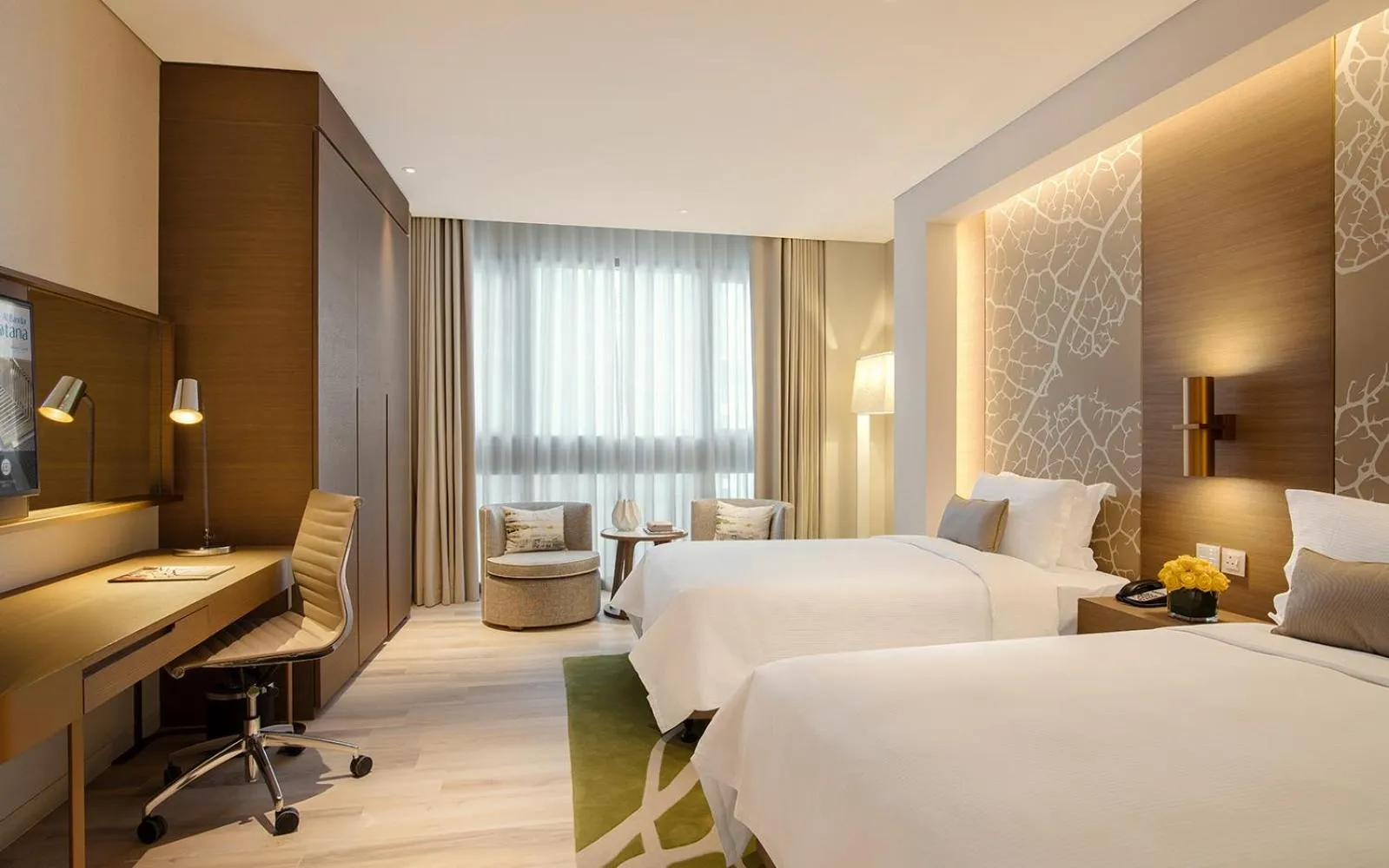 TV and multimedia, Bed in Al Bandar Arjaan by Rotana – Dubai Creek