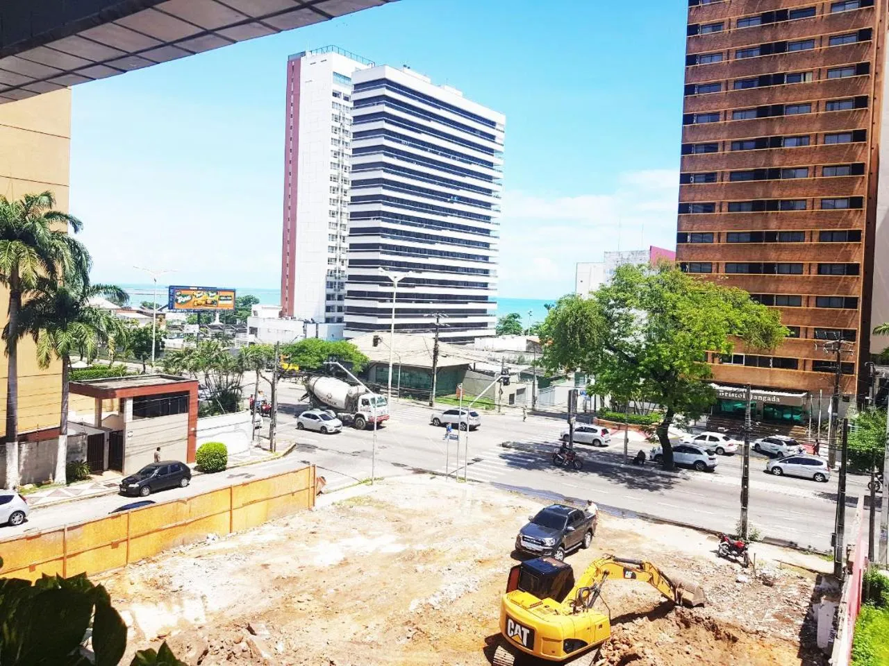 Street view in Vila Azul Praia Hotel