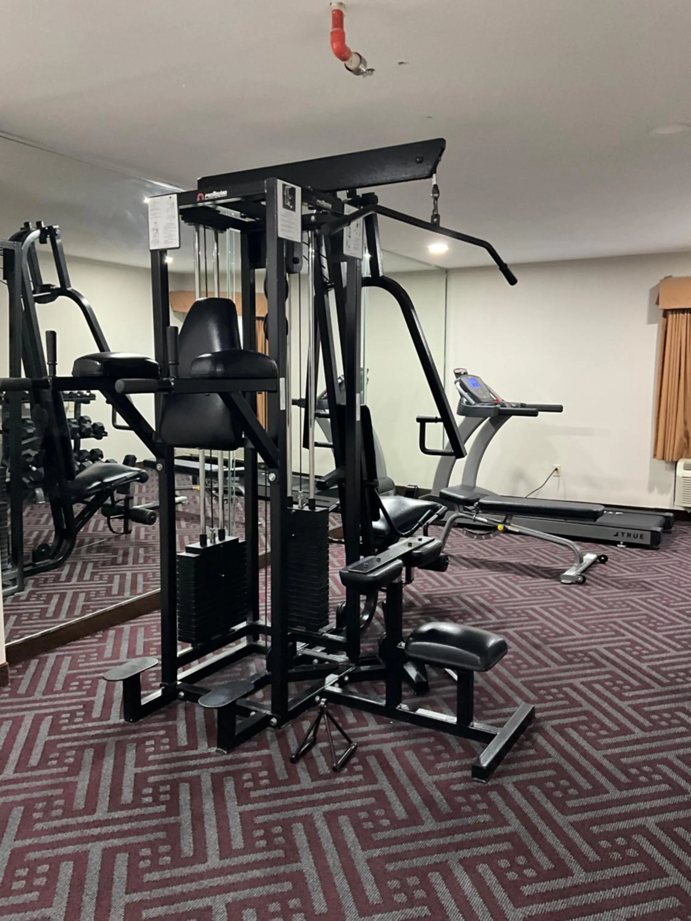 Fitness centre/facilities in Quality Inn Jacksonville near Little Rock Air Force Base
